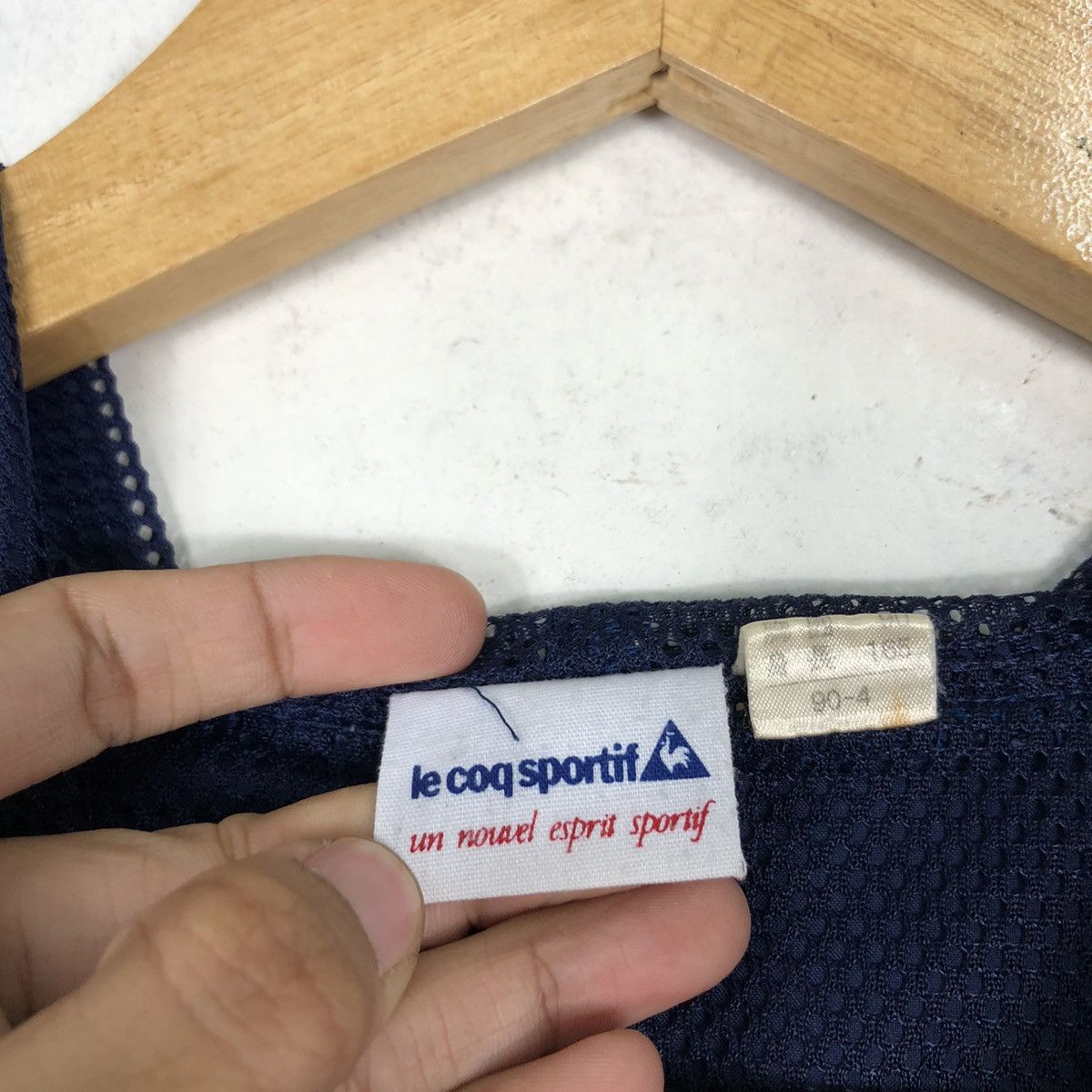 Japanese Brand × Le Coq Sportif × Vintage Vintage Le Coq Sportif Windbreaker Jacket 90s Running Wear Size US M / EU 48-50 / 2 - 15 Thumbnail
