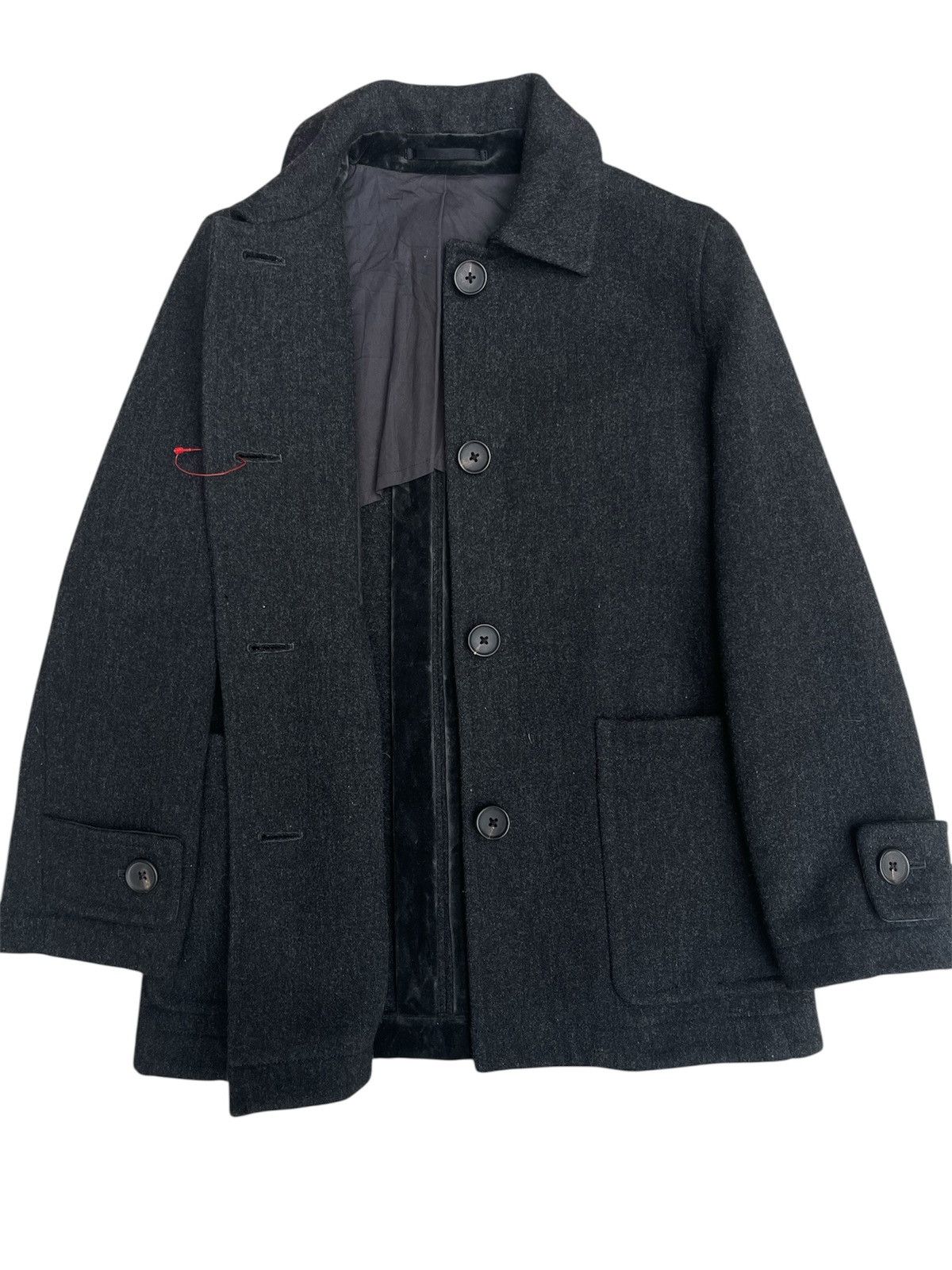 Margaret Howell Margaret Howell Dark Gray Wool Jacket Size S / US 4 / IT 40 - 4 Thumbnail