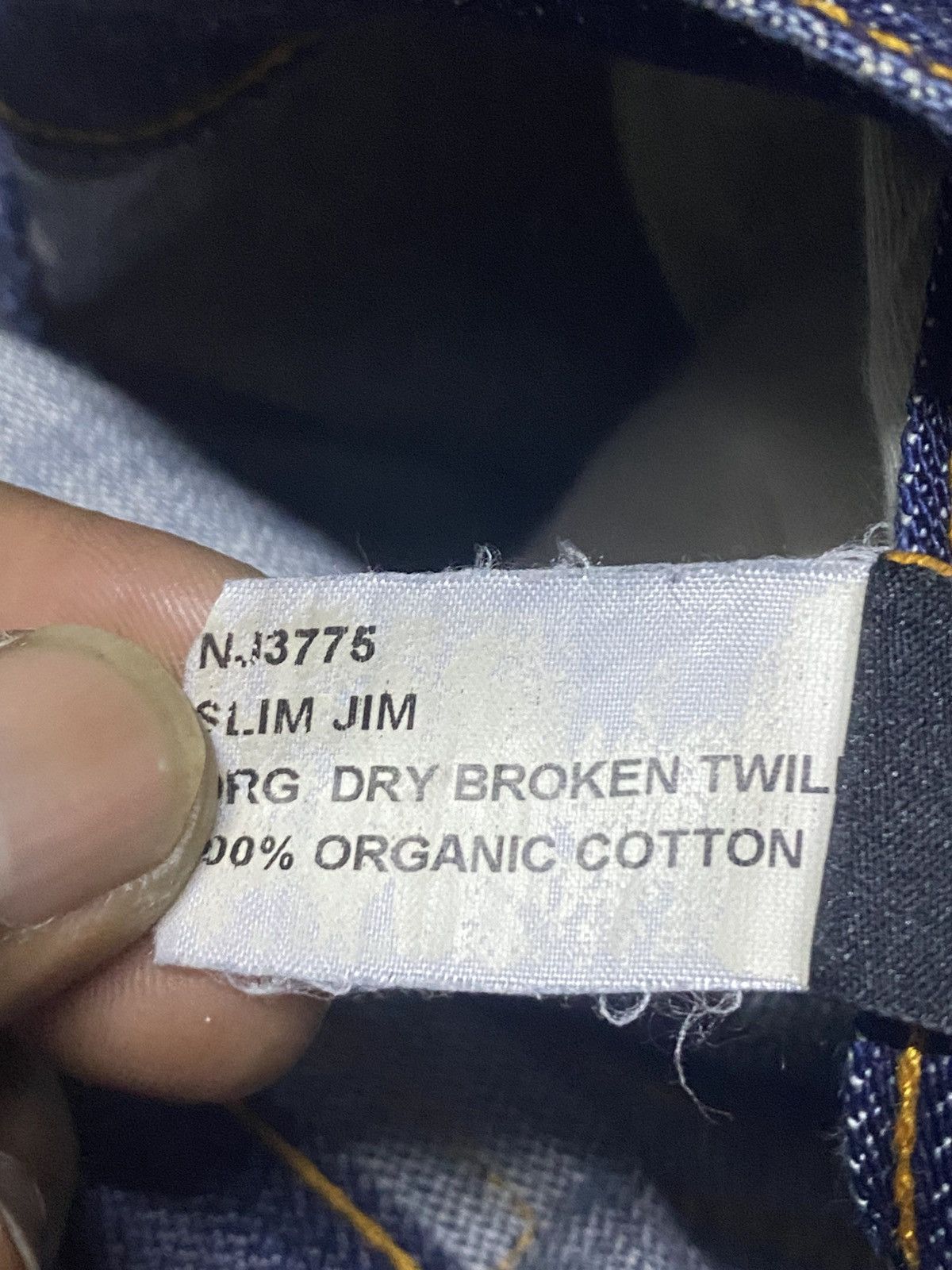 Nudie Jeans Vintage Nudie Jeans Repair Straight Loose Slim Jeans Size US 32 / EU 48 - 17 Thumbnail