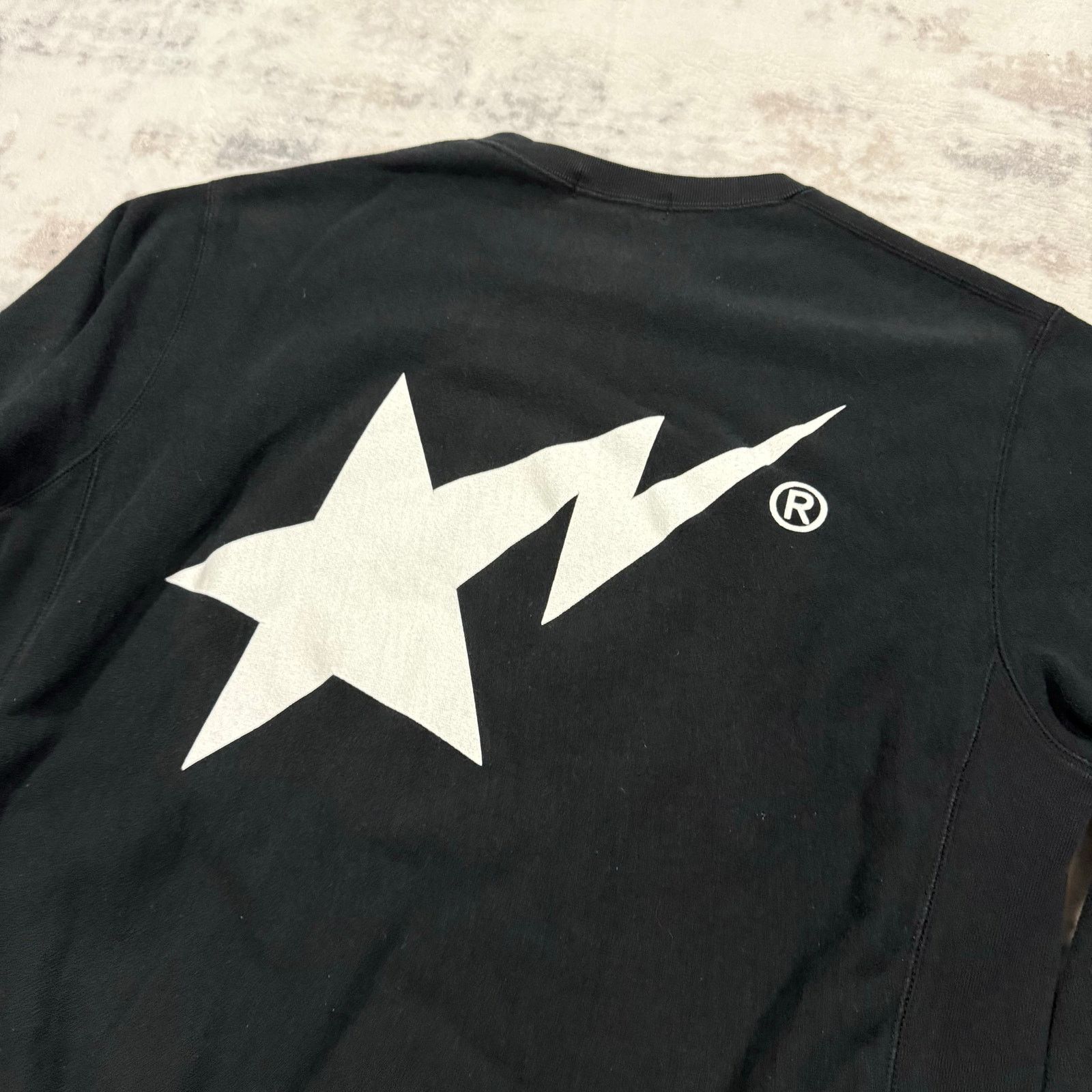 Bape × Nigo Authentic Bape 2000’s Bapesta Crewneck M Size US M / EU 48-50 / 2 - 4 Thumbnail