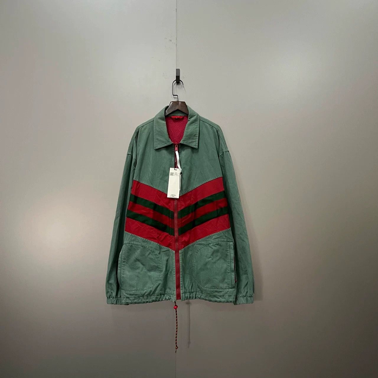 Gucci Gucci Striped Zip Jacket Size US M / EU 48-50 / 2 - 1 Thumbnail