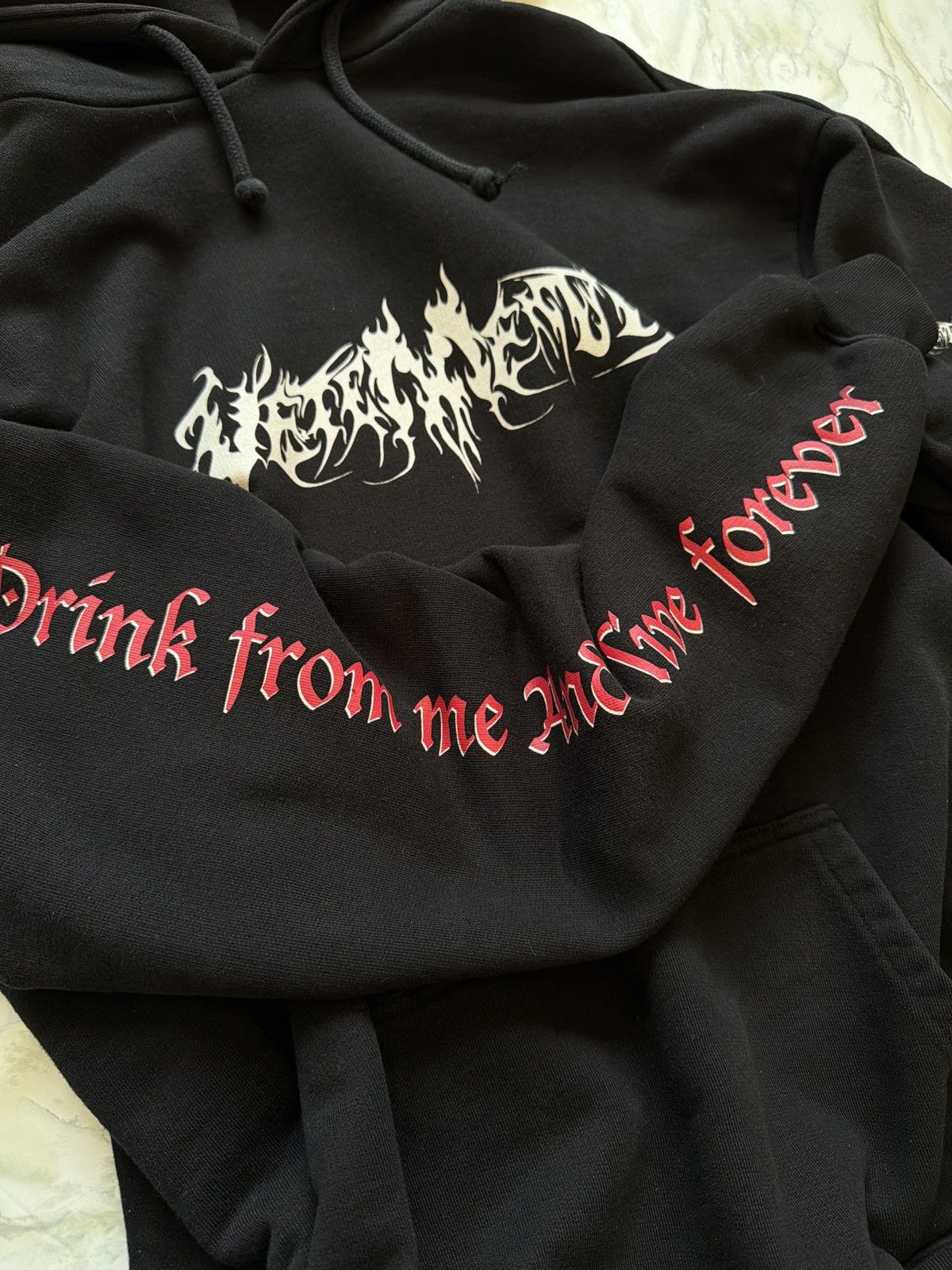 Vetements Vetements AW16 Total Fucking Darkness Hoodie Size US S / EU 44-46 / 1 - 8 Thumbnail