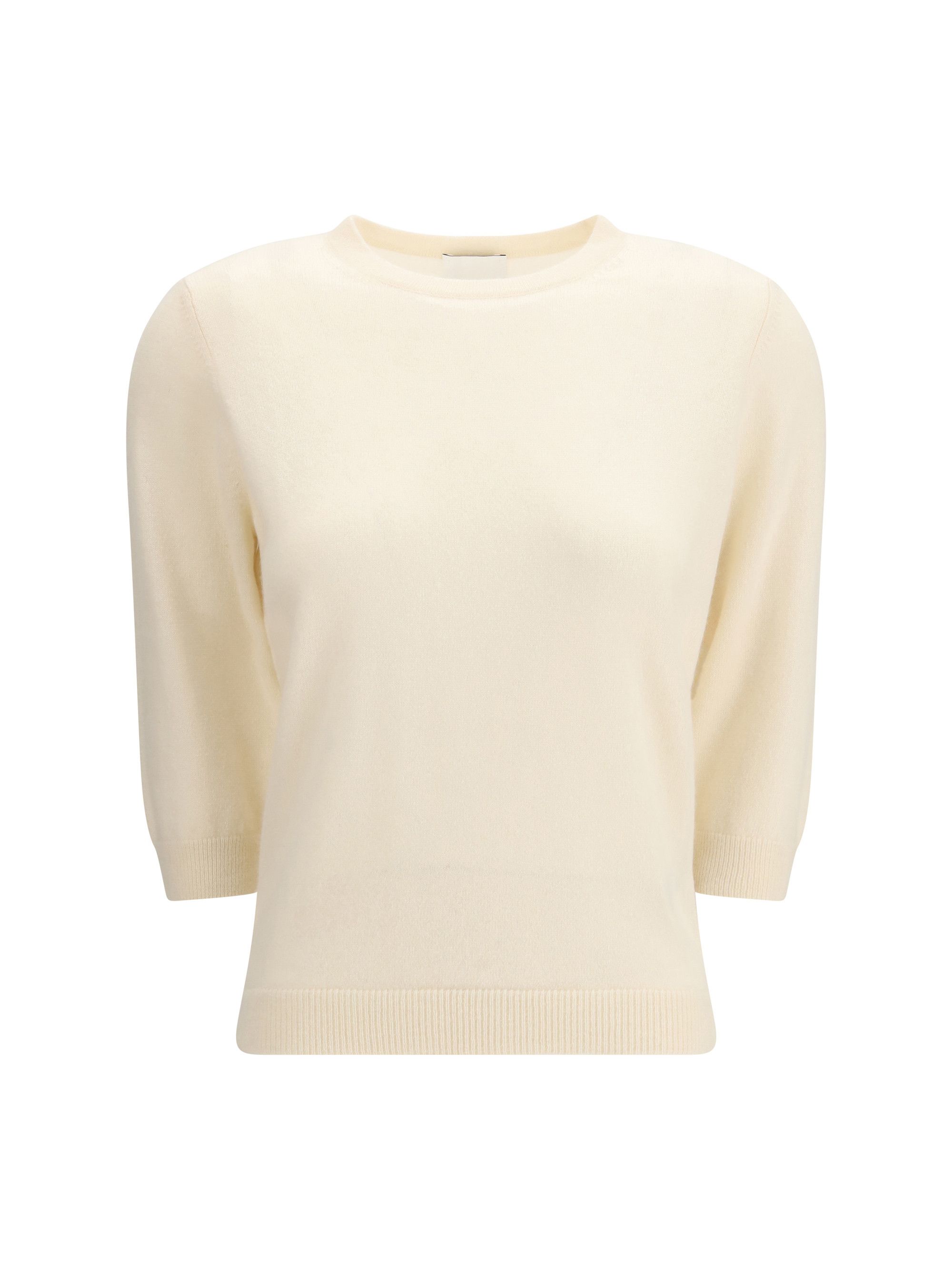 Allude Crew-neck Sweater with three-quarter sleeves Size S / US 4 / IT 40 - 1 Thumbnail