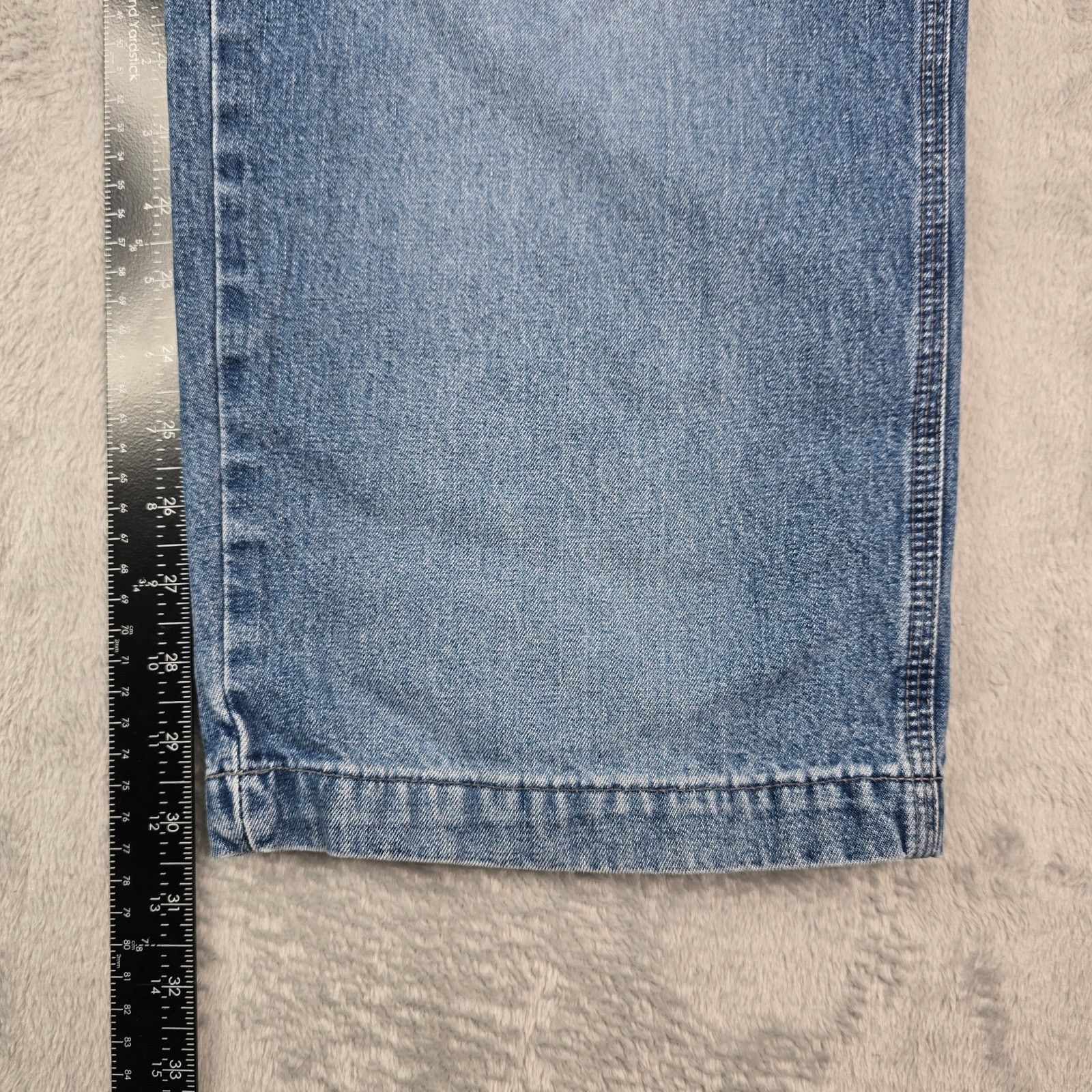 Tommy Hilfiger Vintage Tommy Hilfiger Carpenter Jeans Womens 12 32x30 Baggy Size 34" / US 12 / IT 48 - 8 Thumbnail