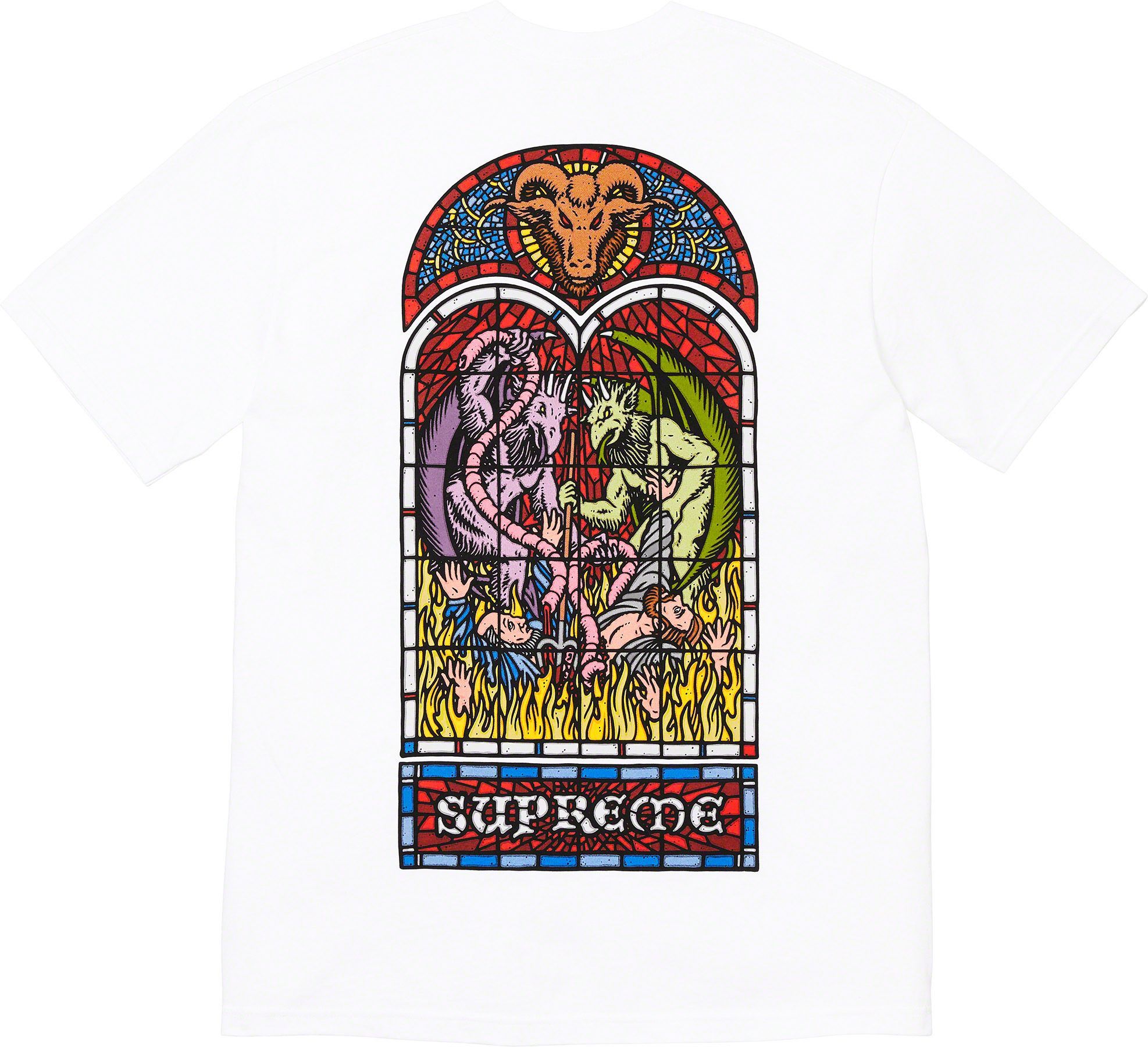 Supreme Supreme Worship Tee - White - XXL - FW23 | Grailed