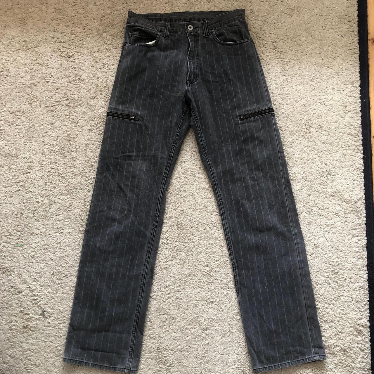 PPFM PPFM Pinstripe Jeans Size US 30 / EU 46 - 1 Thumbnail