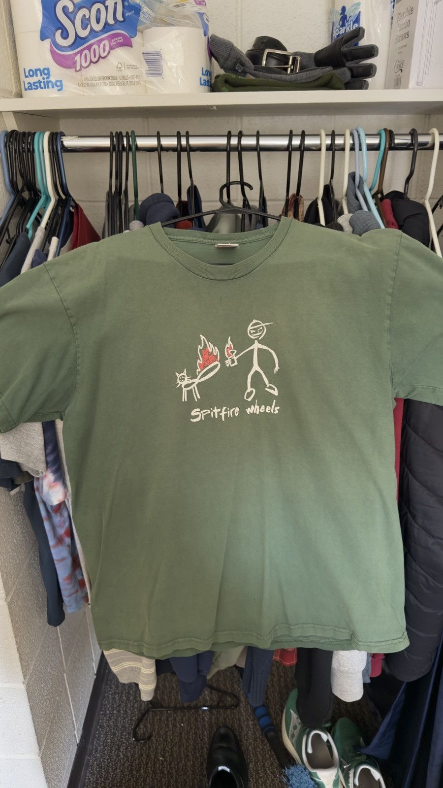 Spitfire × Supreme RARE Supreme x Spitfire Tee Size US XL / EU 56 / 4 - 2 Thumbnail