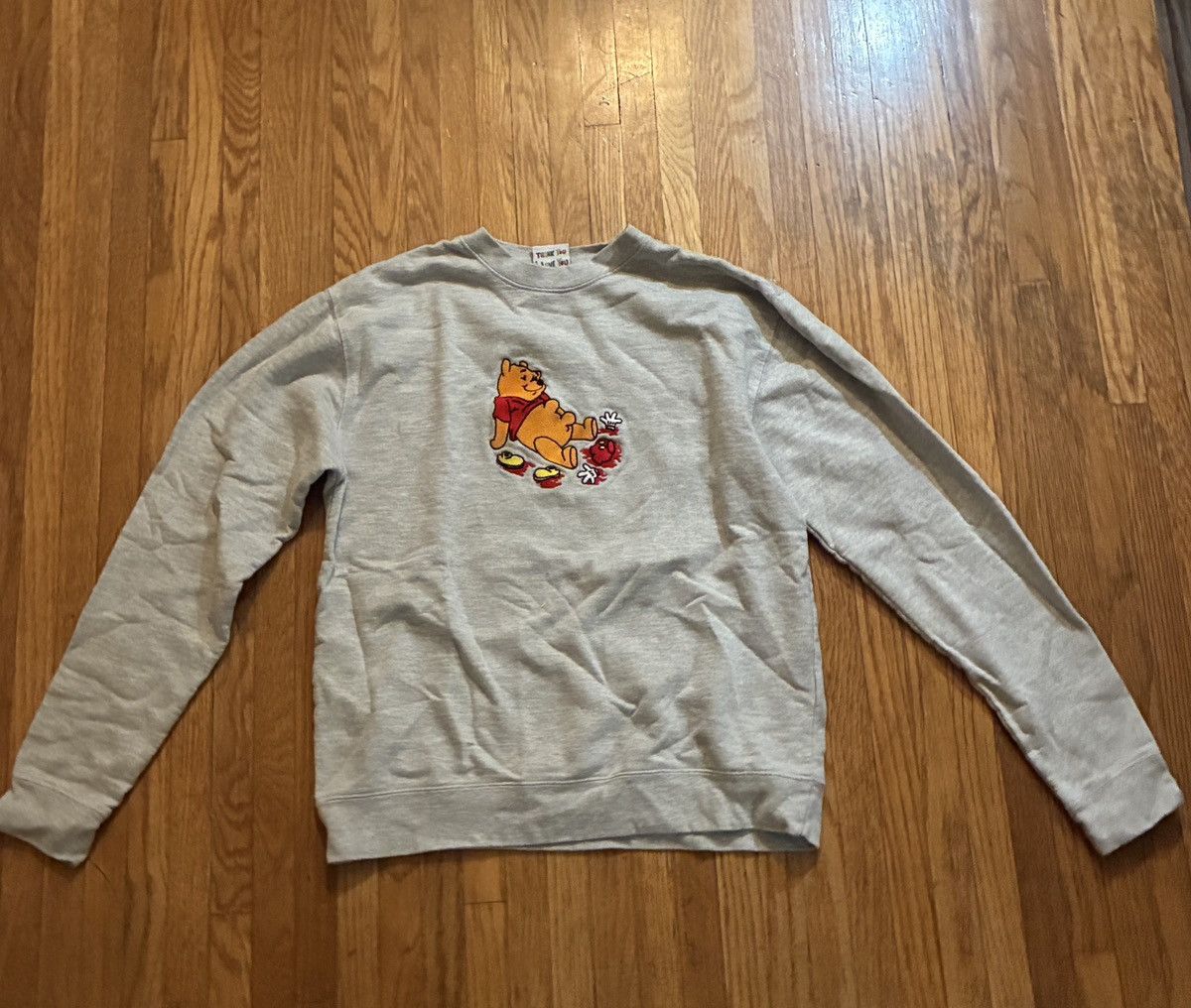 Vintage Porous Walker Winnie the Pooh Sweater Size US S / EU 44-46 / 1 - 1 Thumbnail