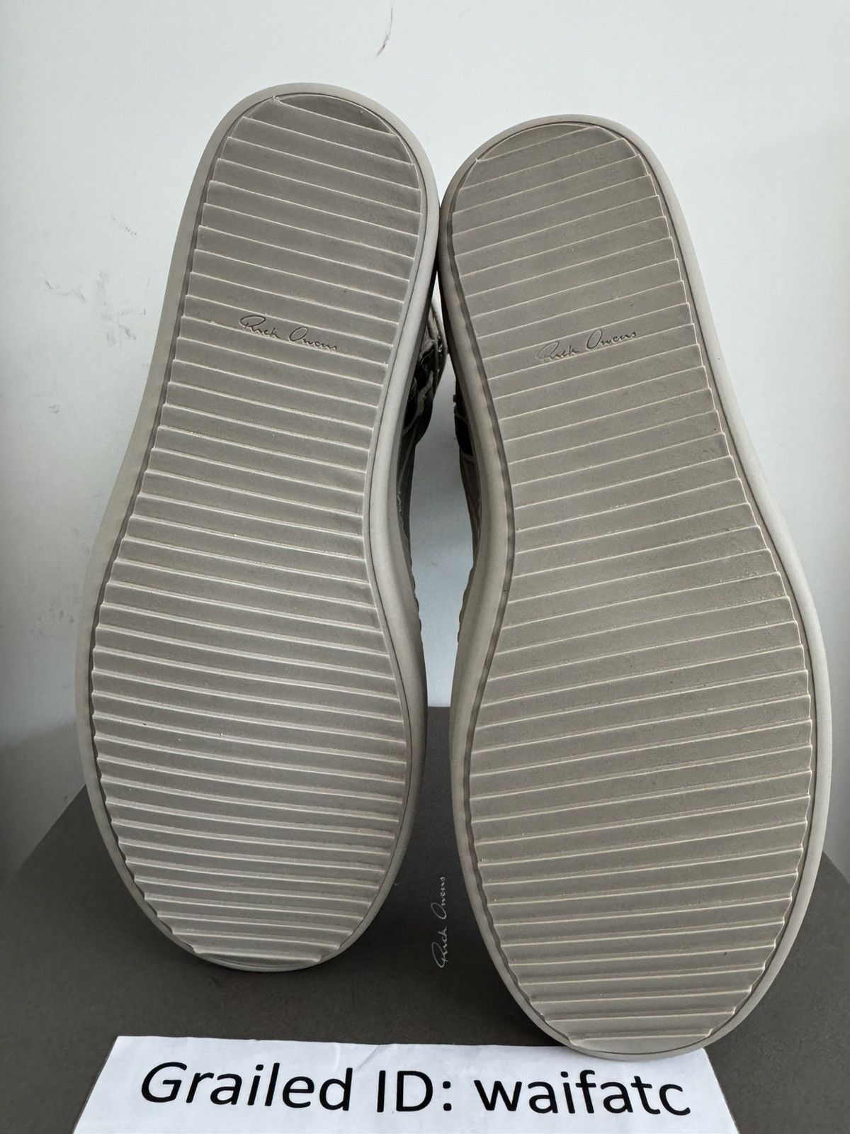 Rick Owens RICK OWENS LEATHER PEARL GEOBASKETS Size US 9 / EU 42 - 7 Thumbnail