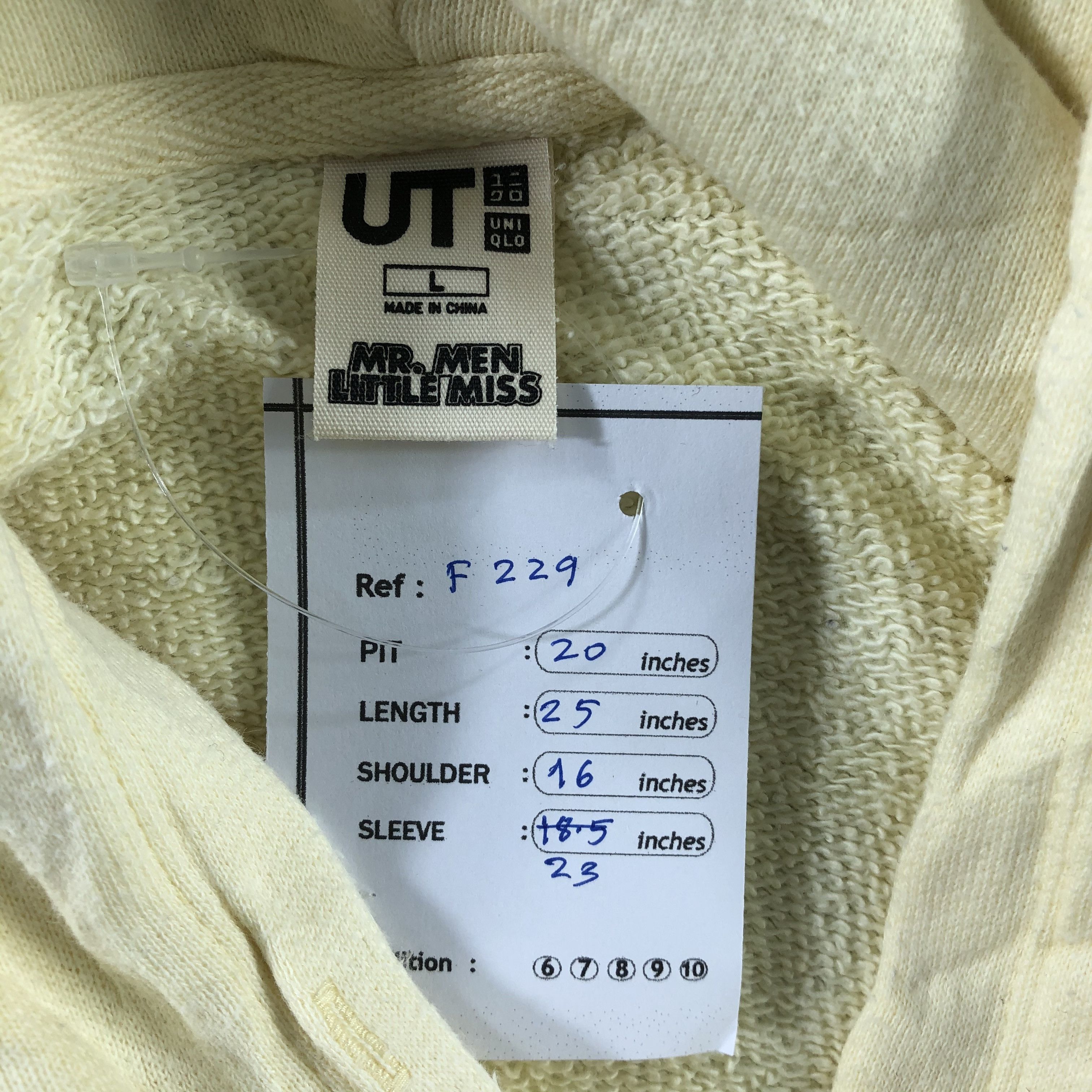 Cartoon Network × Uniqlo Uniqlo x Mr Men Little Miss Hoodie F229 Size US L / EU 52-54 / 3 - 7 Thumbnail