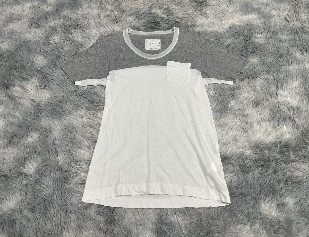 Sacai 🔥Sacai Hybrid Pocket Tee Size US M / EU 48-50 / 2 - 2 Thumbnail
