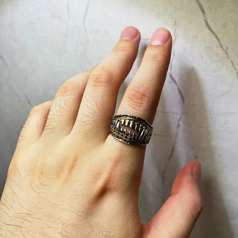 Japanese Brand × Jewelry × Vintage Retro Devil Teeth Ring Size ONE SIZE - 2 Thumbnail