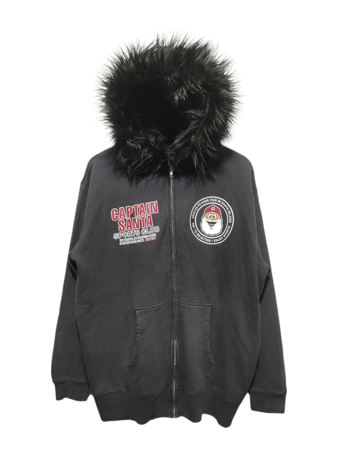 Japanese Brand Captain Santa Navy zip fur hoodie ifsix LGB style Size US XL / EU 56 / 4 - 1 Thumbnail