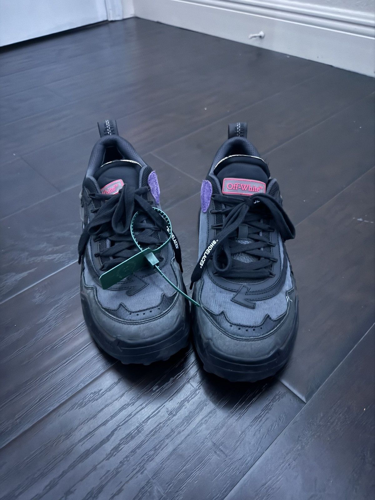 Off-White OFF WHITE Black Odsy-1000 Size US 11 / EU 44 - 1 Thumbnail