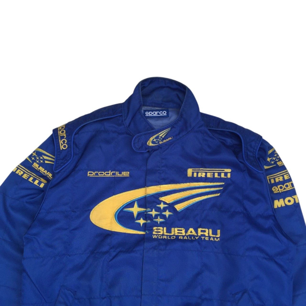Vintage Vintage 90s Subaru Sparco Rally Team Jacket Size US L / EU 52-54 / 3 - 2 Thumbnail