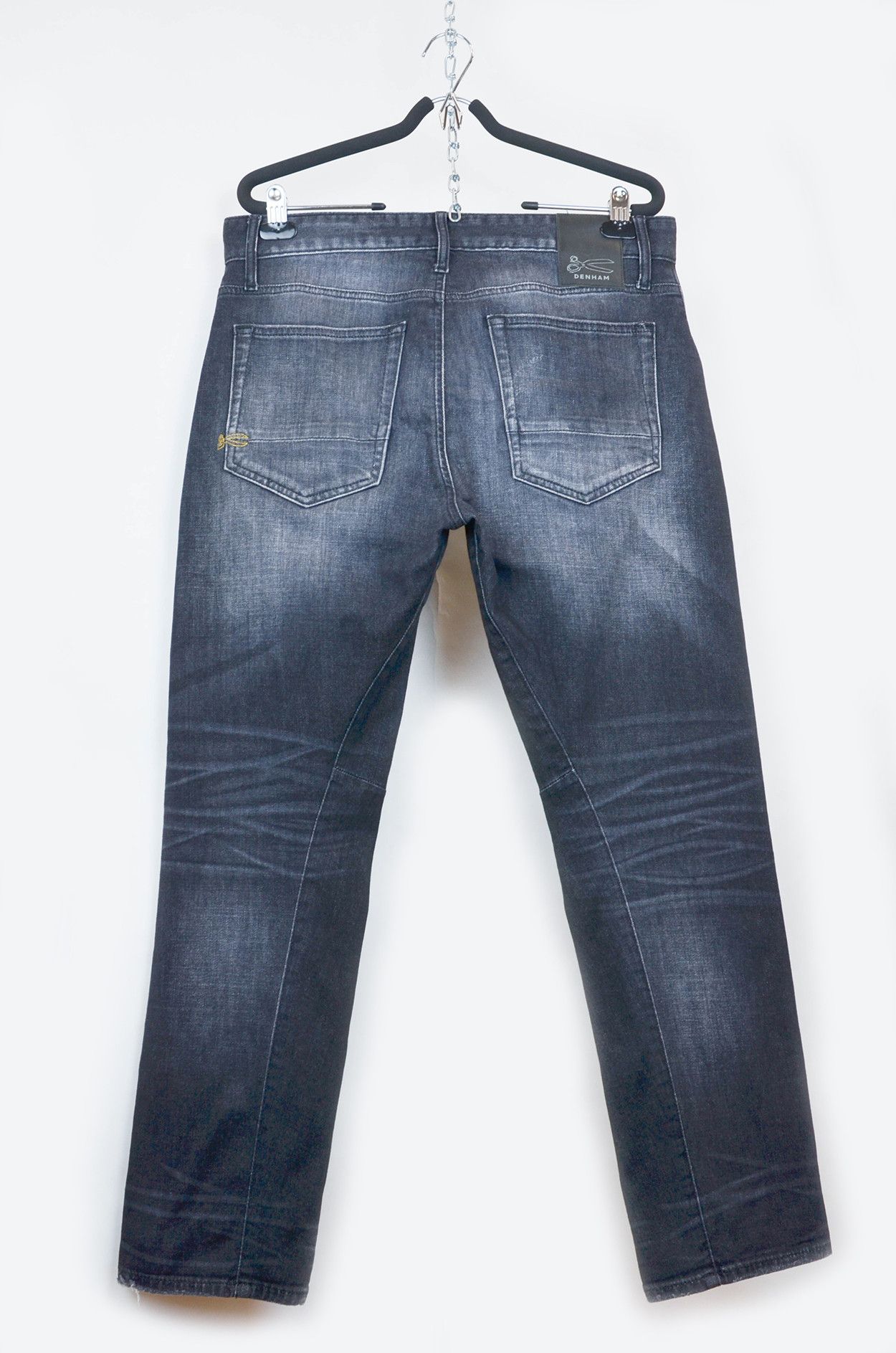 DENHAM Denham Fusion Regular Tapered Jeans Candiani Denim -W32 L30 Size US 32 / EU 48 - 2 Thumbnail