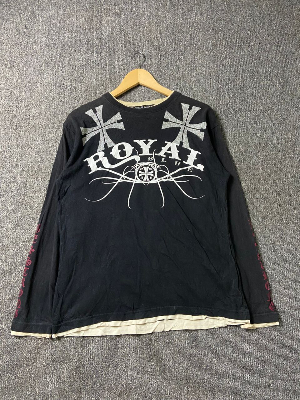Bullet Noise Bullet Noise Punk Cross Style Long Sleeve Shirt (192) Size US L / EU 52-54 / 3 - 1 Thumbnail