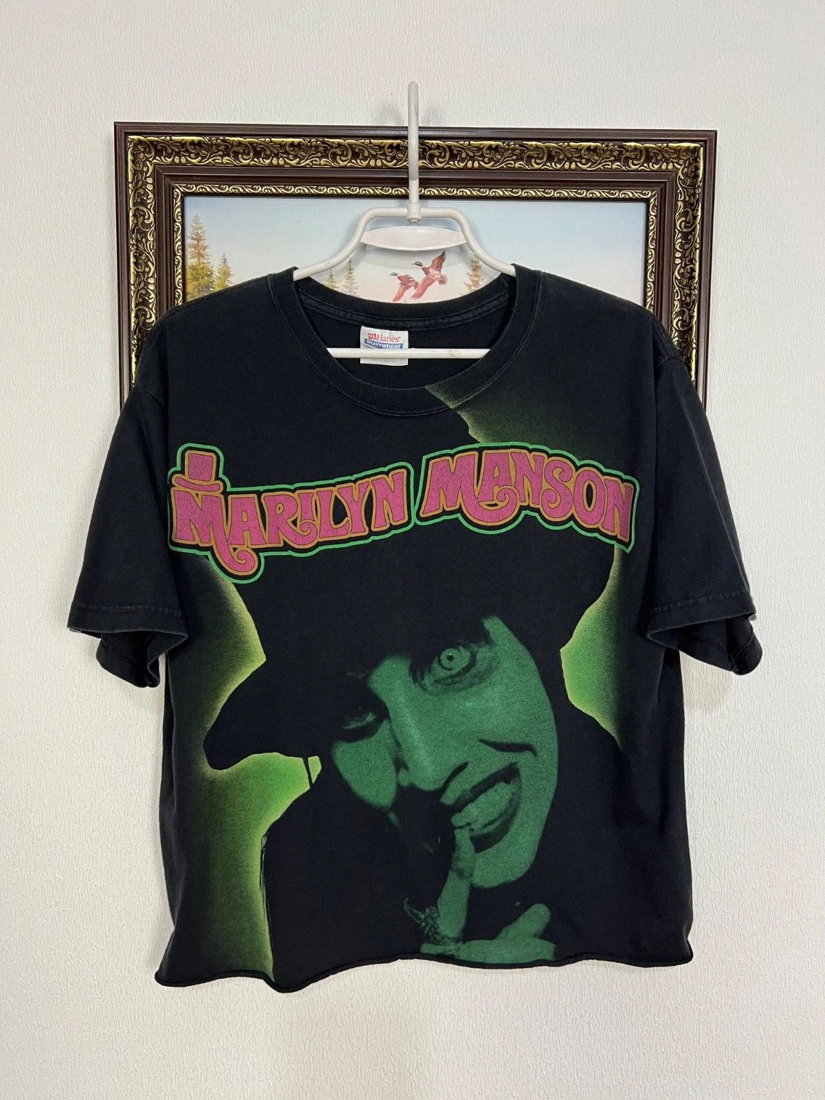 Band Tees Rare Vintage Marilyn Manson Smells like Children Shirt Tee Size US M / EU 48-50 / 2 - 1 Thumbnail