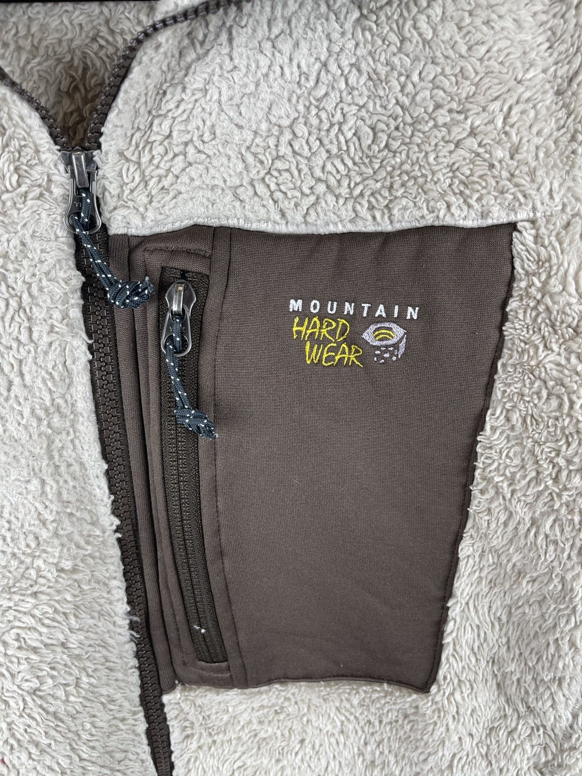 Mountain Hardwear Vintage Mountain Hardwear Fuzzy Shag Fleece Jacket Brown Size M / US 6-8 / IT 42-44 - 11 Thumbnail