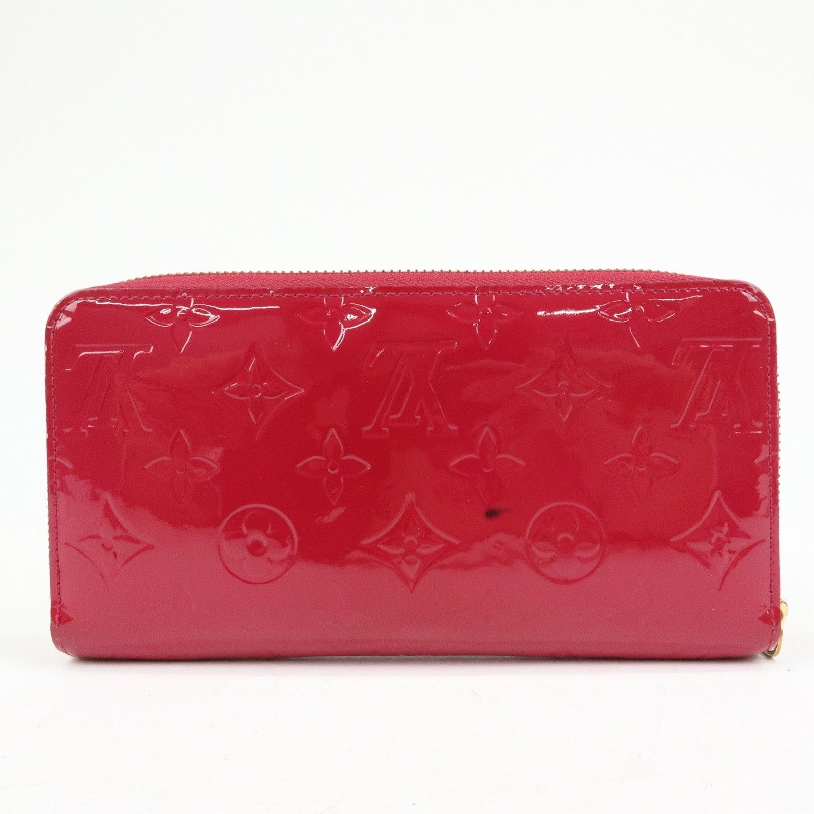 Louis Vuitton Louis Vuitton Monogram Vernis Zippy Wallet Patent Pink Size ONE SIZE - 2 Thumbnail