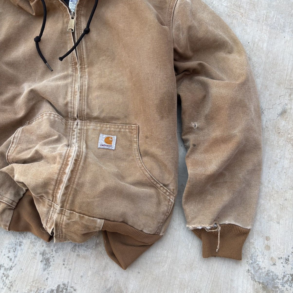 Carhartt Vintage Sunfaded Carhartt Active Jacket WJ130 BRN Size US M / EU 48-50 / 2 - 5 Thumbnail