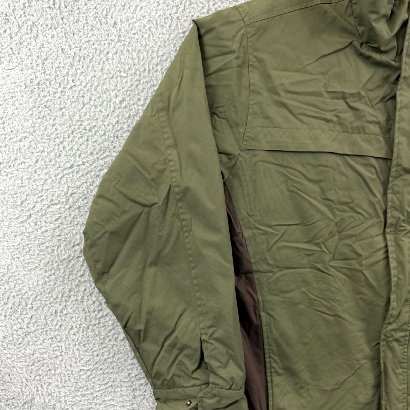 Timberland VINTAGE Timberland Jacket Men XL Green Full Zip Fleece Lined Ripstop Stratham Size US XL / EU 56 / 4 - 4 Thumbnail