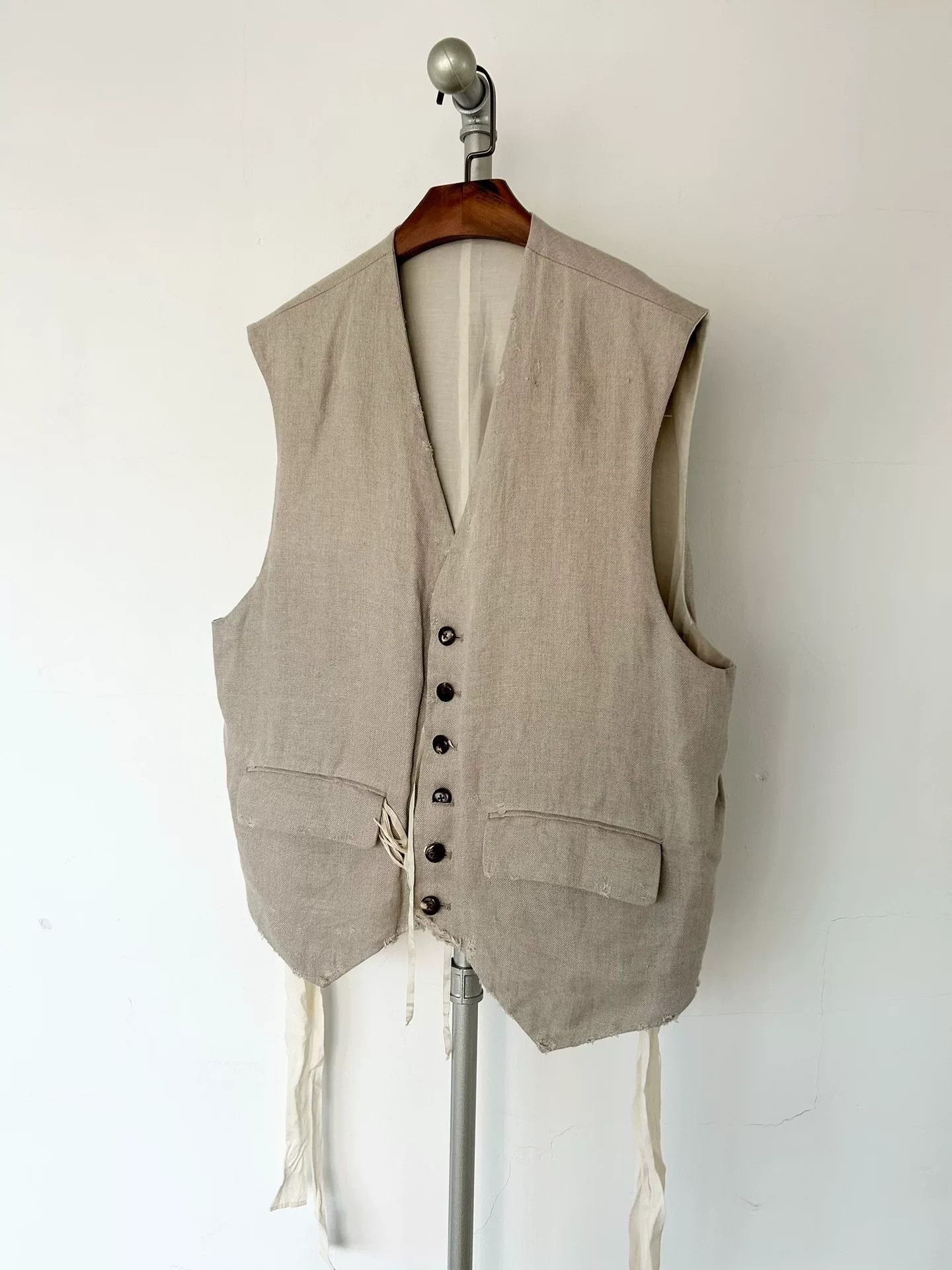 Midorikawa Midorikawa Deconstructed Reversible Vest Size US M / EU 48-50 / 2 - 1 Thumbnail