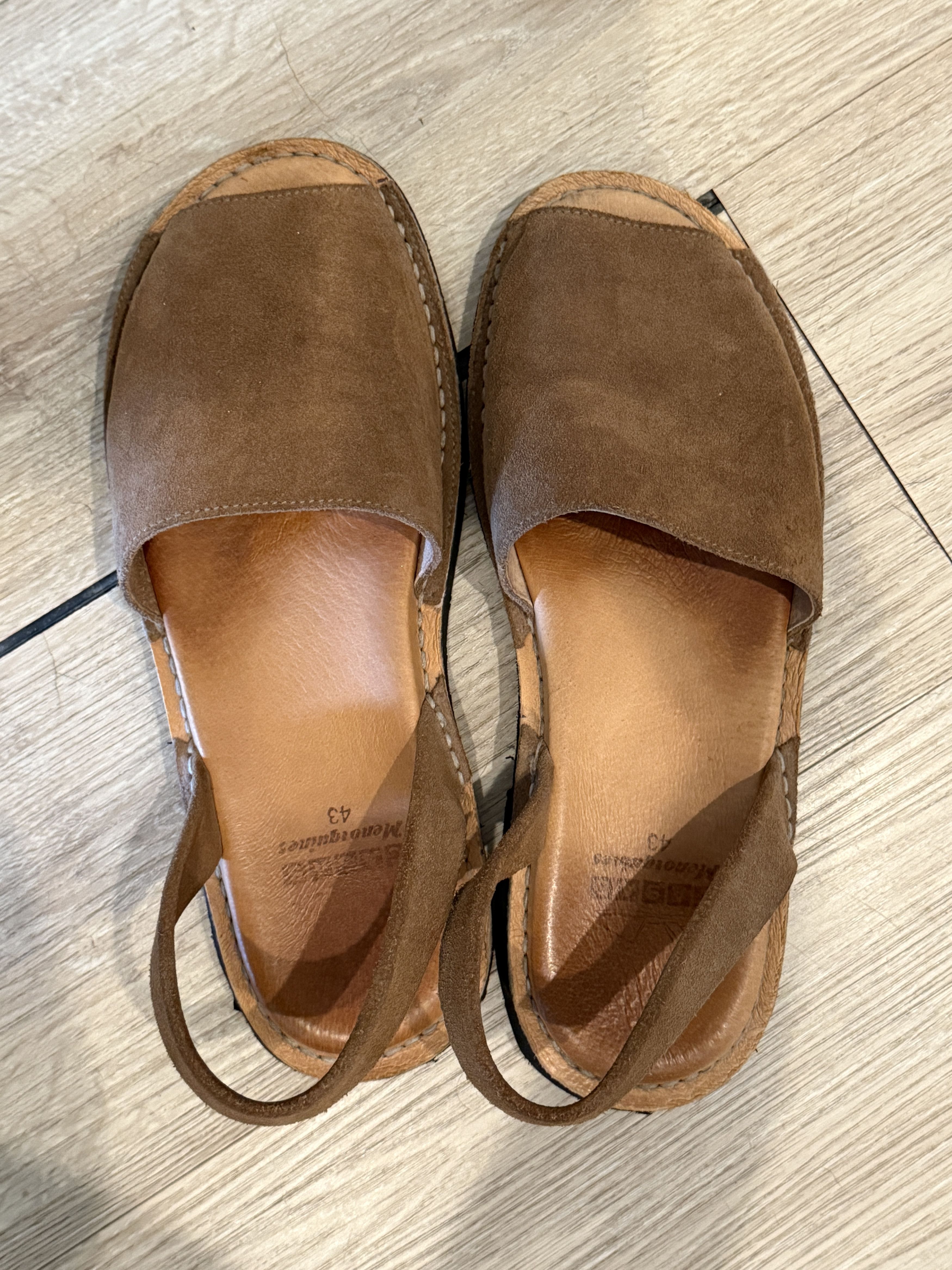 Other Men's Suede Menorquina Barcelona Sandals Size US 10 / EU 43 - 3 Thumbnail