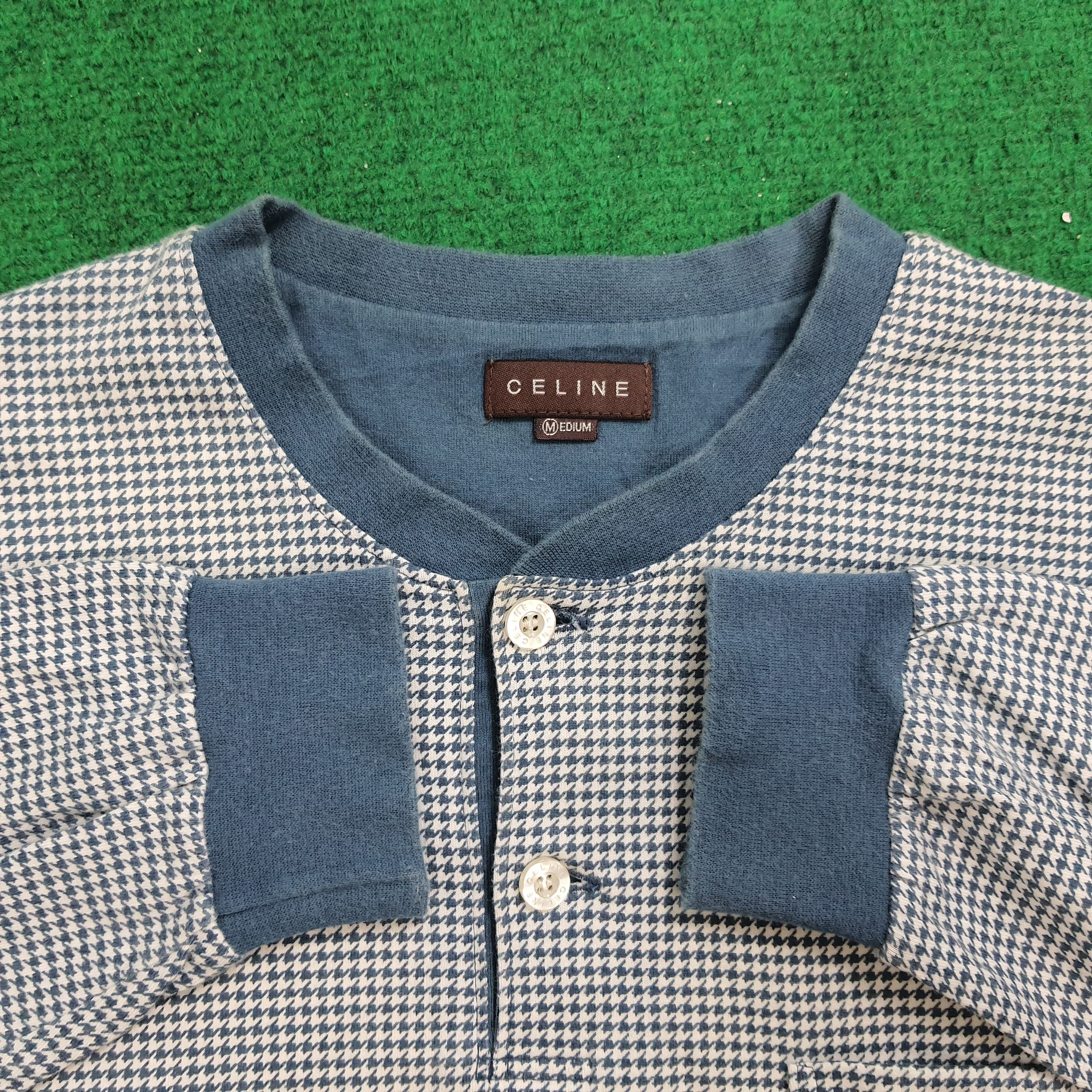 Celine × Vintage Vintage CELINE Long Sleeve Tshirt Size M / US 6-8 / IT 42-44 - 4 Thumbnail