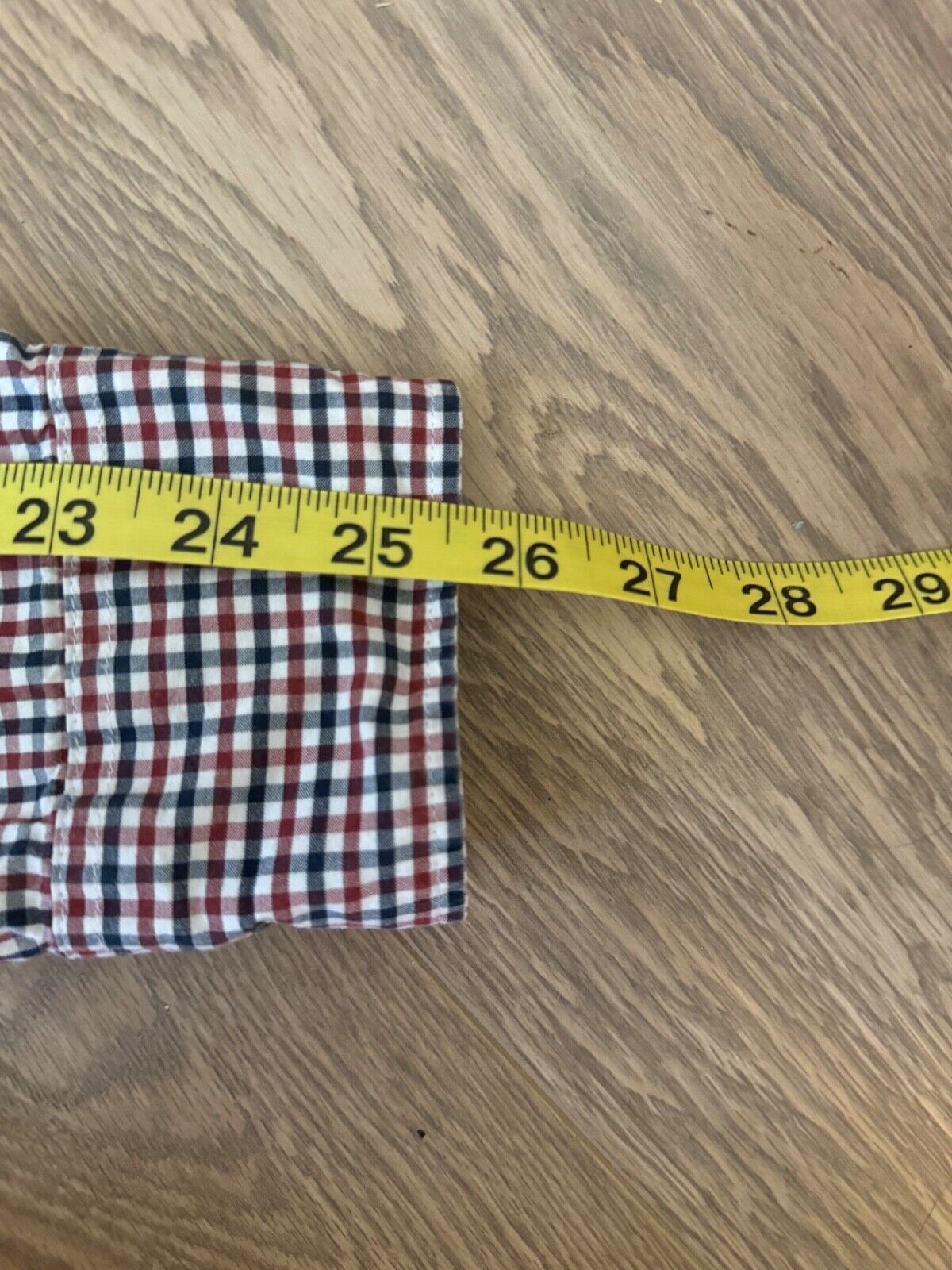 J.Crew J. Crew Men's L Slim Fit Red Blue Check Button Down Shirt Size US L / EU 52-54 / 3 - 5 Thumbnail