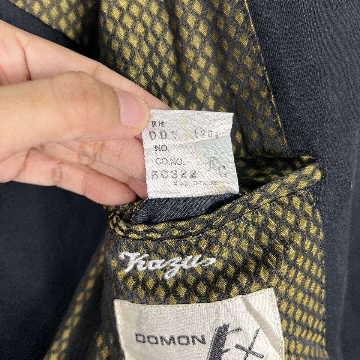 Issey Miyake 🔥 VINTAGE DOMON EX ISSEY MIYAKE DOUBLE BREASTED JACKET Size US M / EU 48-50 / 2 - 18 Thumbnail