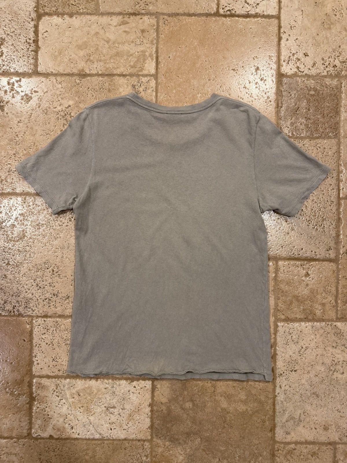 Saint Laurent Paris Saint Laurent Paris Rive Gauche Box Logo 2018 Grey T-Shirt Size US XS / EU 42 / 0 - 13 Thumbnail
