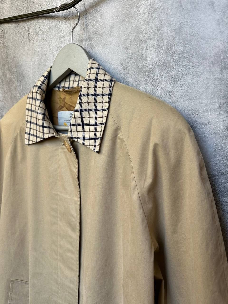 Aquascutum Aquascutum of London Trench Coat Vintage Beige Check Lining Size US L / EU 52-54 / 3 - 6 Thumbnail
