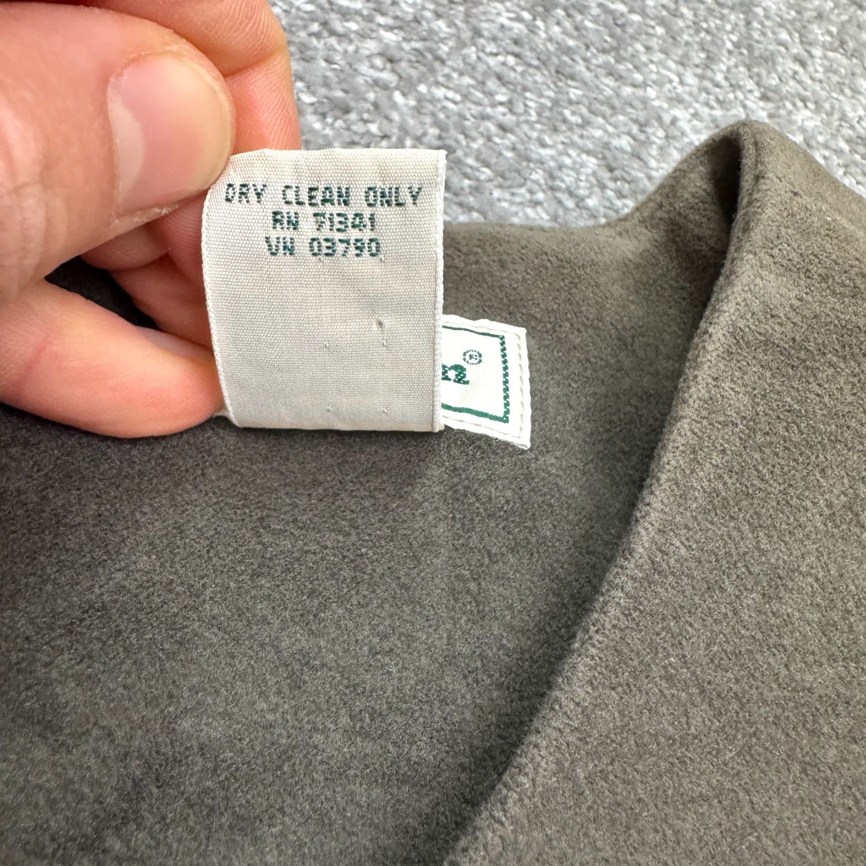 Vintage L.L. Bean Sleeveless Shift Dress Jumper Womens S Green Cotton V-Neck Knee Length Size S / US 4 / IT 40 - 7 Thumbnail
