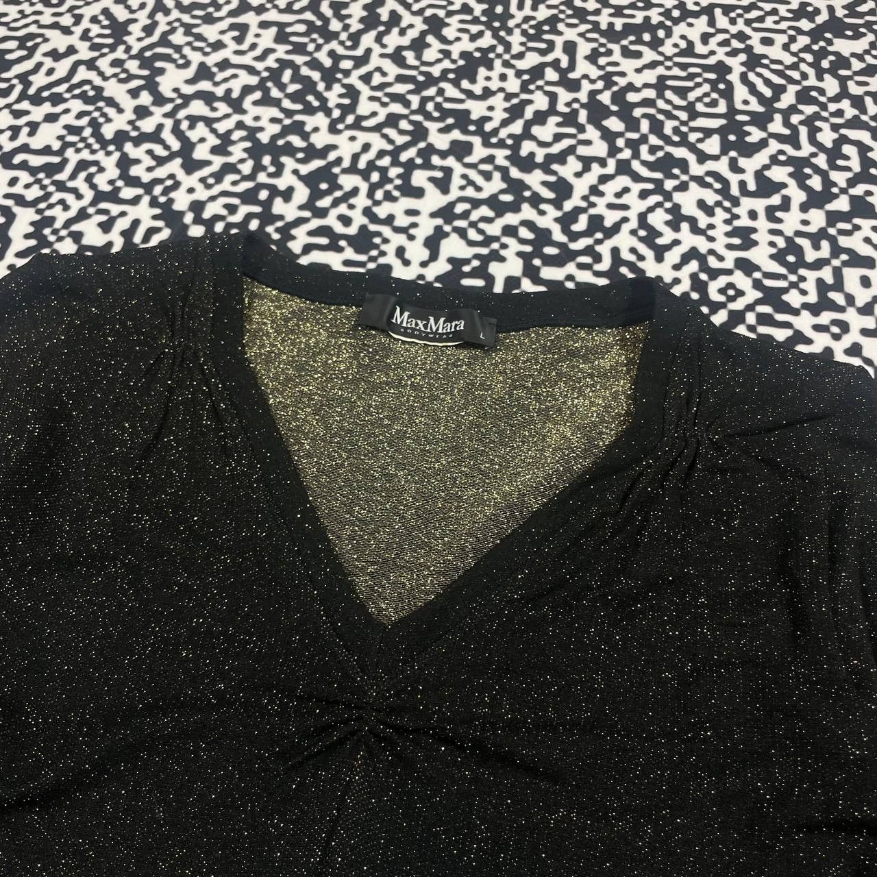 Max Mara Vintage Y2K Max Mara Bodywear Longsleeve Luxury Retro Style Size L / US 10 / IT 46 - 11 Thumbnail