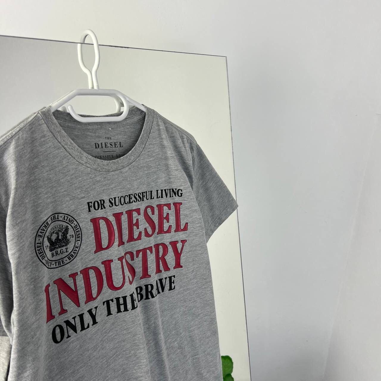 Diesel Diesel Industry Only The Brave Y2k Style Tee-Shirt Big Logo Size US M / EU 48-50 / 2 - 2 Thumbnail