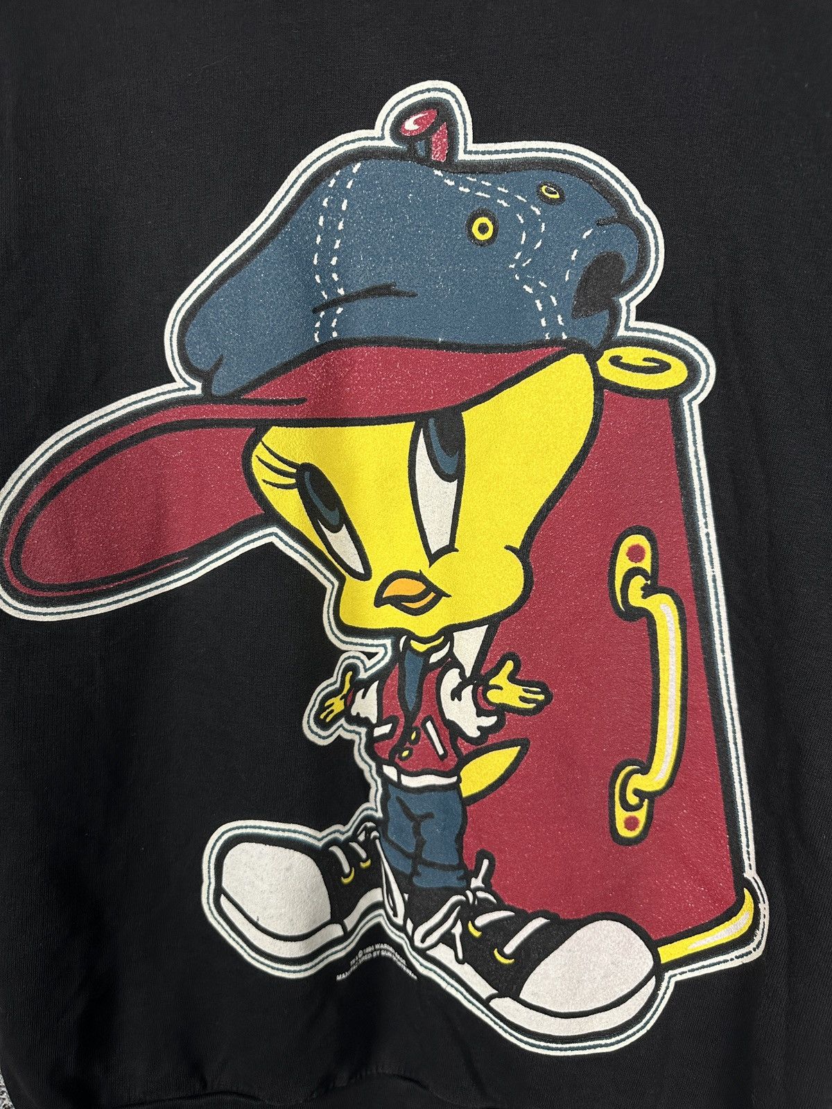 Warner Bros Looney Tunes Tweety Bird Vintage Sweatshirt 1994 Warner Bros Size US L / EU 52-54 / 3 - 4 Thumbnail
