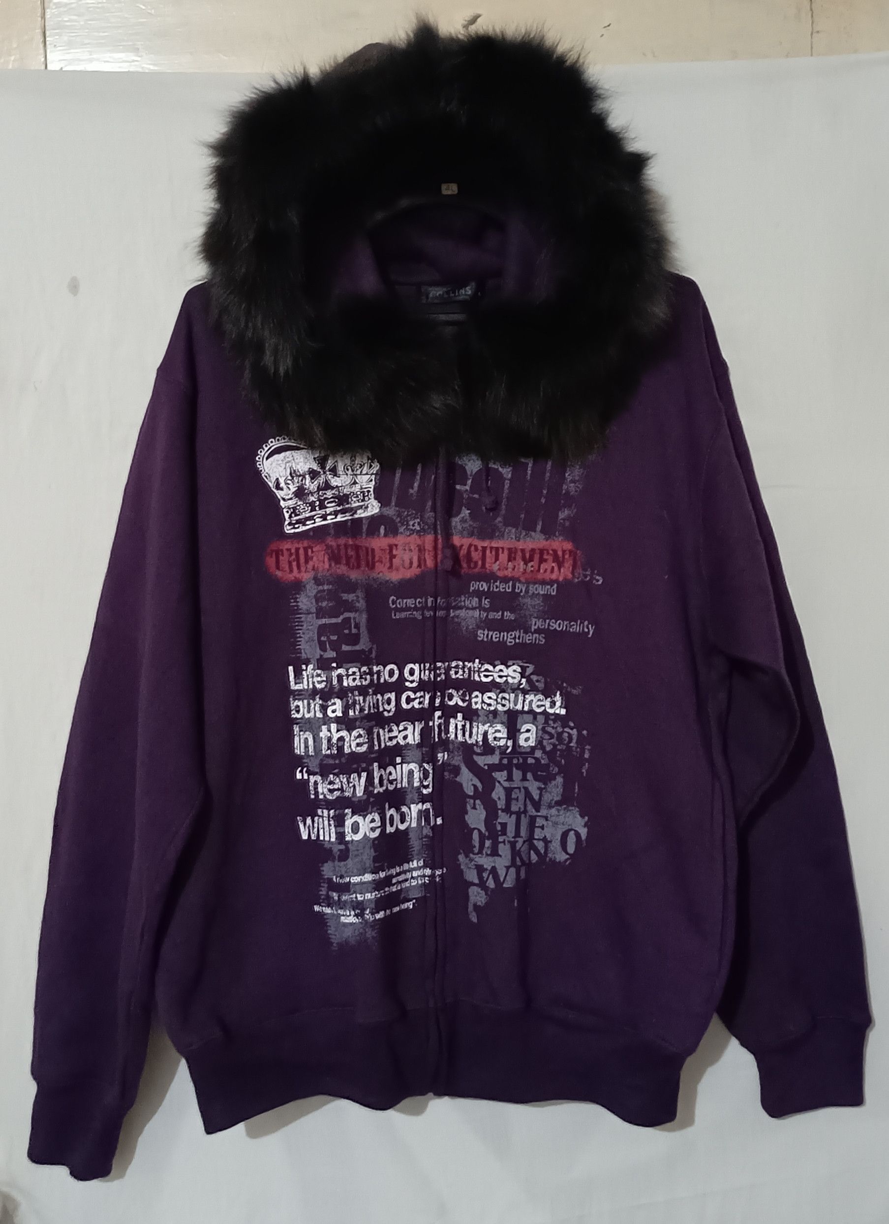 14th Addiction Hoodie Crosses Chrome Size US L / EU 52-54 / 3 - 1 Thumbnail
