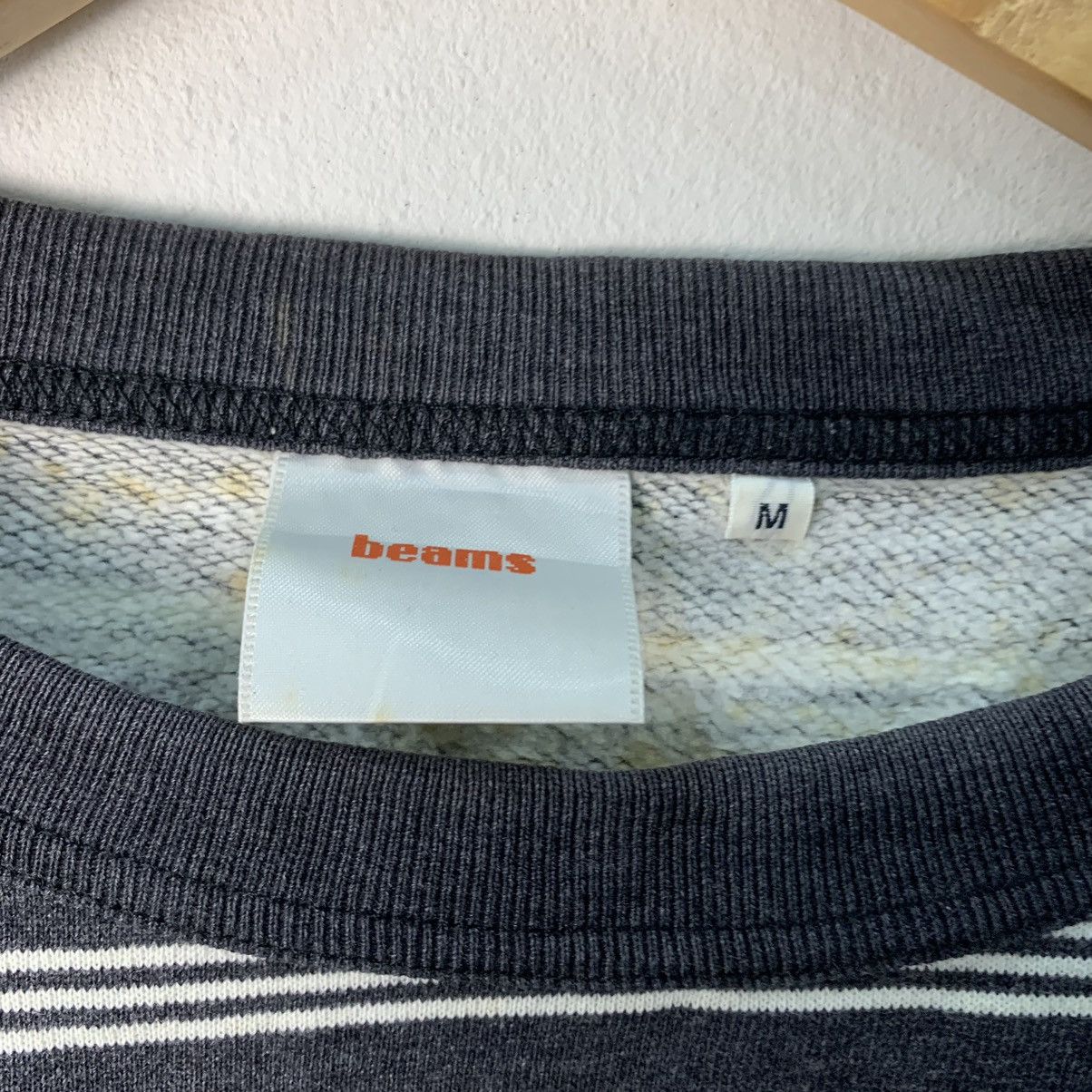 Beams Plus × Japanese Brand 🔥Japanese brand beams japan stripes sweatshirt Size US M / EU 48-50 / 2 - 3 Thumbnail