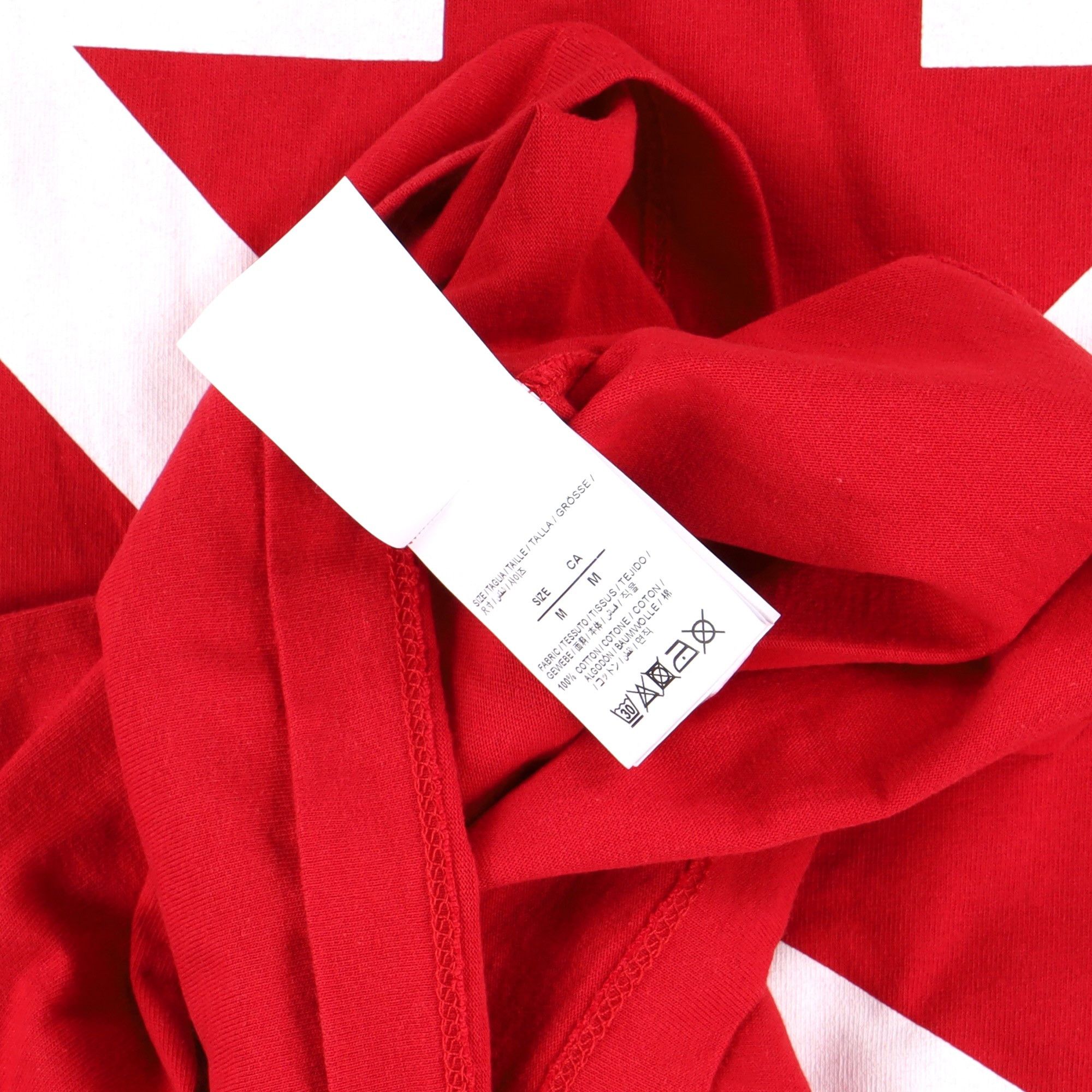 Off-White Red Pascal Skeleton Painting Arrows T-Shirt Size US M / EU 48-50 / 2 - 8 Thumbnail