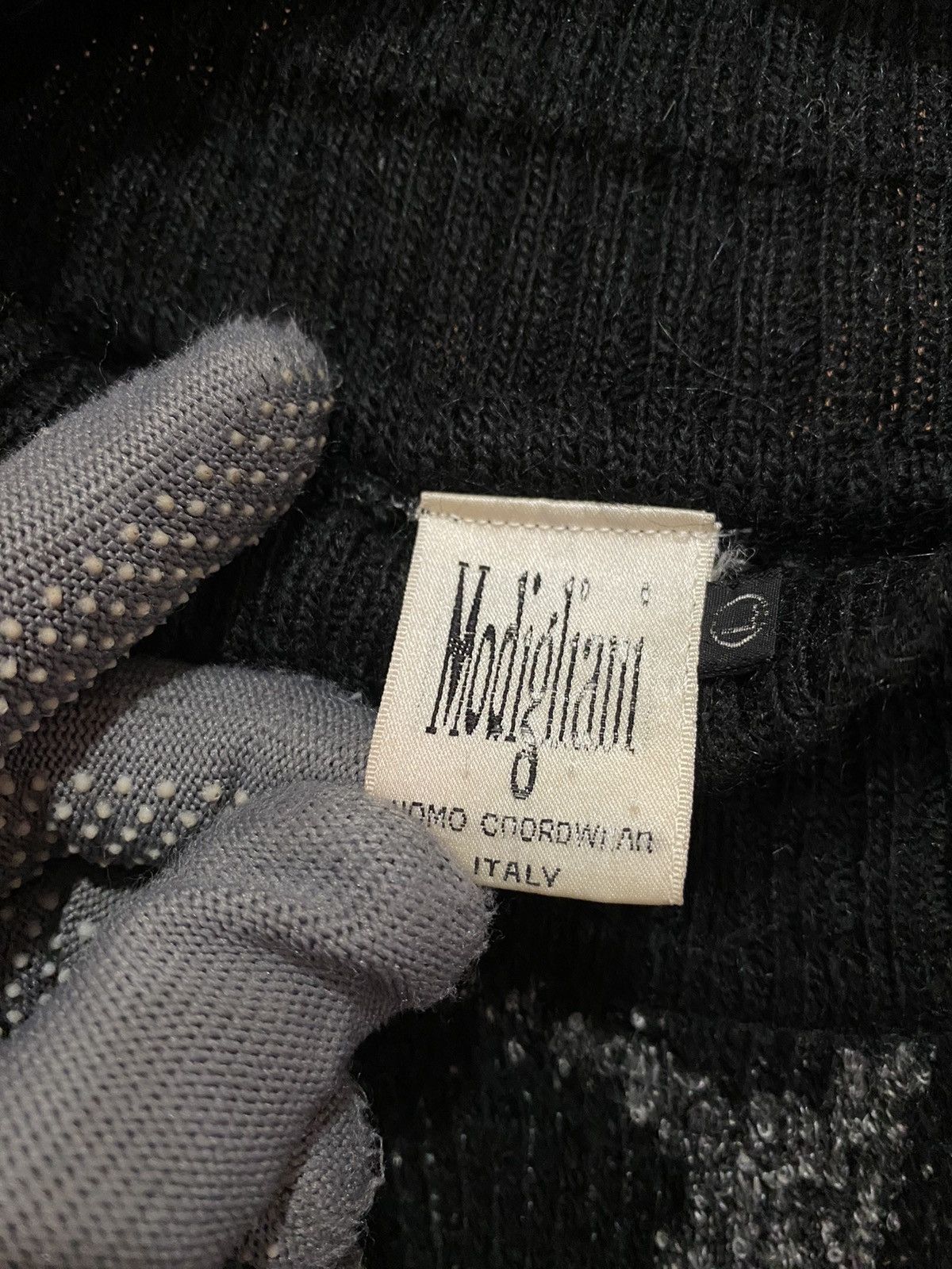 Other VINTAGE MODIGLIANI KNIT SWEATER BLACK ANIMAL PRINT RETRO Size US M / EU 48-50 / 2 - 4 Thumbnail
