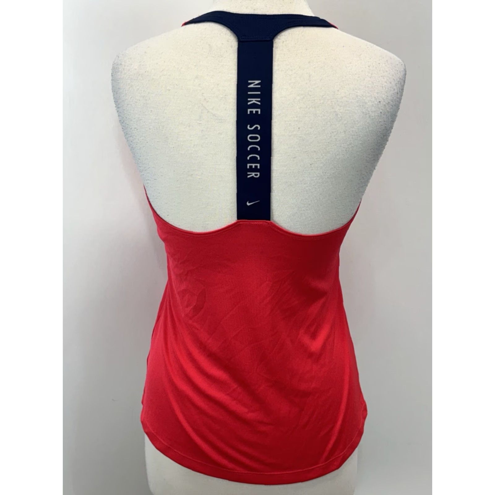 Nike Nike Dri Fit Soccer Tank Top Women M Pink Racerback Activewear Size M / US 6-8 / IT 42-44 - 3 Thumbnail