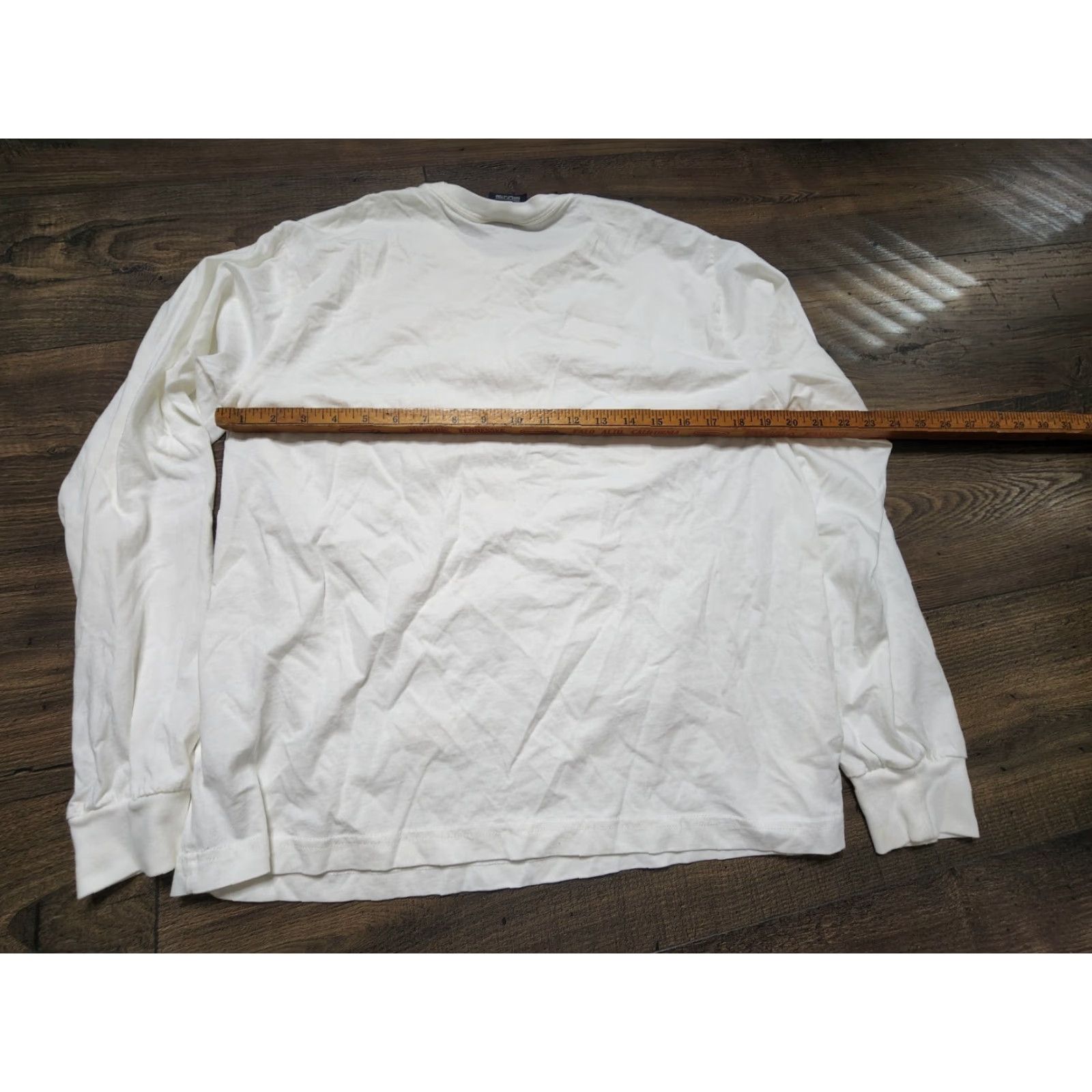 Nike Nike T-Shirt Long Sleeve Casual Crew Neck Modern Unisex Adult Size L White Retro Logo Size L / US 10 / IT 46 - 2 Thumbnail