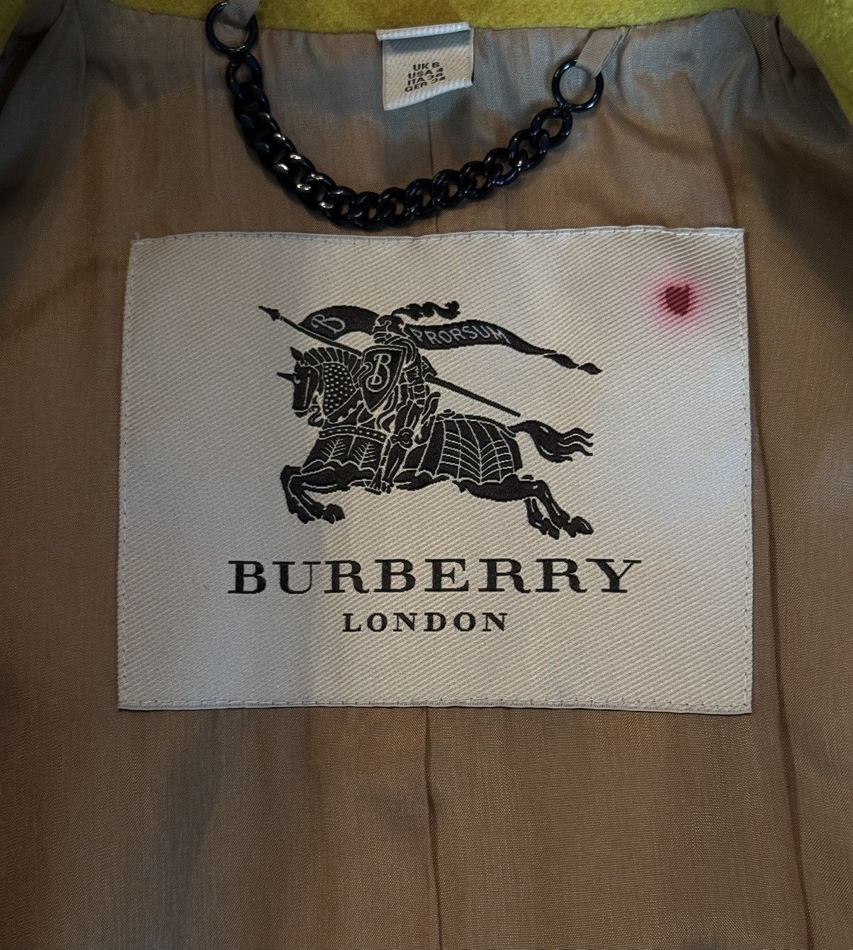 Burberry × Burberry Prorsum Burberry London wool + cashmere blend belted trench coat Size S / US 4 / IT 40 - 10 Thumbnail
