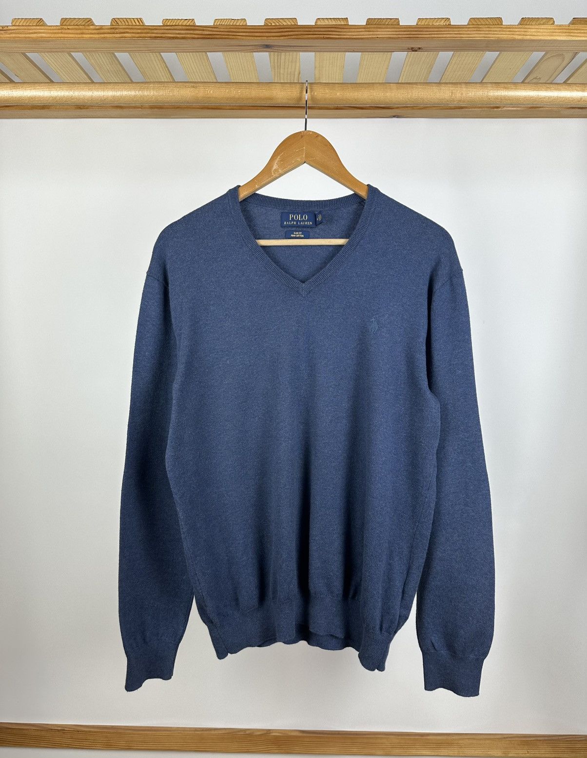 Polo Ralph Lauren Polo Ralph Lauren V-Neck Sweater Jumper Size M Size US M / EU 48-50 / 2 - 1 Thumbnail