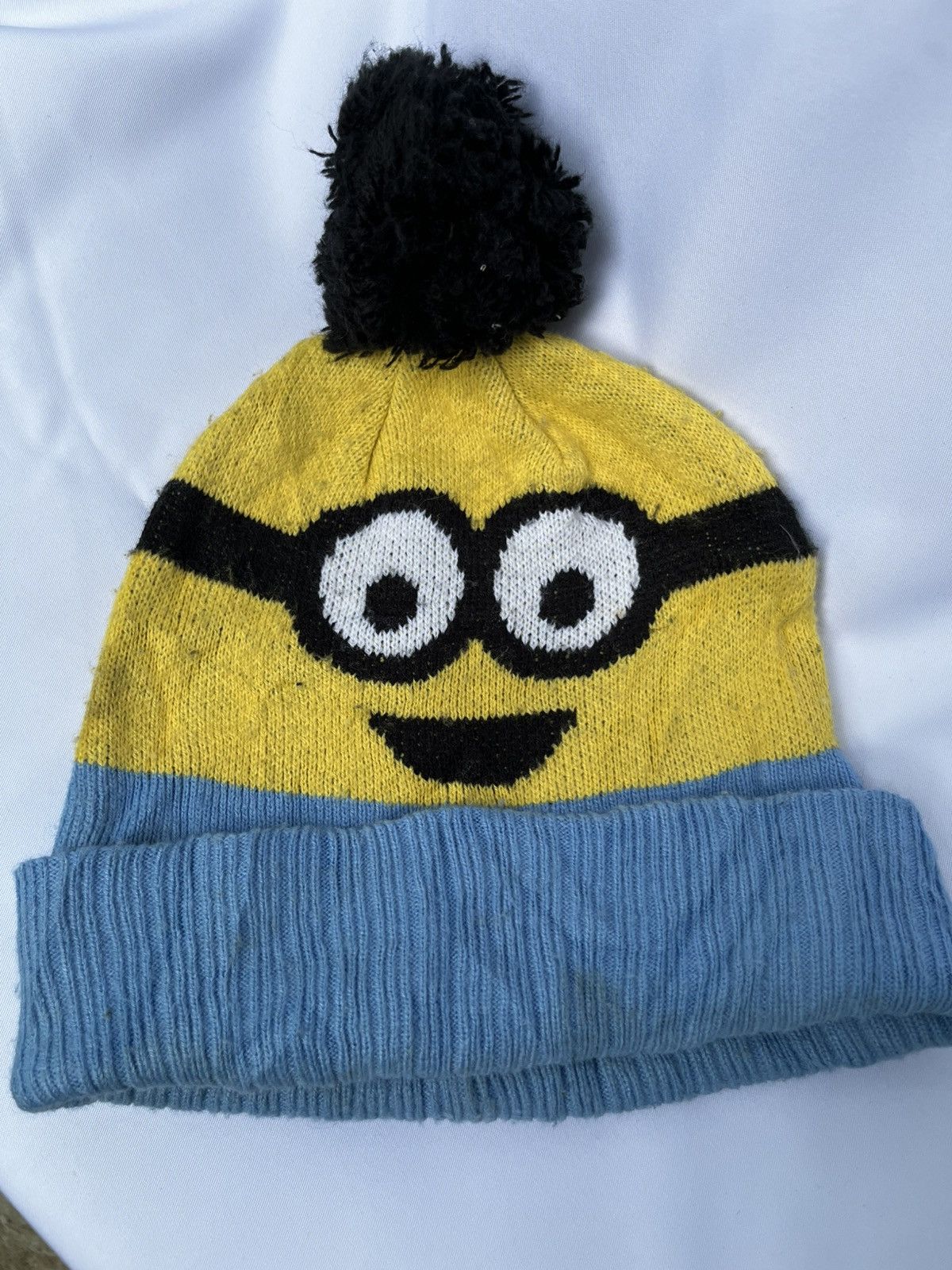 Japanese Brand × Vintage knitted Crochet Minion Winter Beanie Hats Size ONE SIZE - 11 Thumbnail
