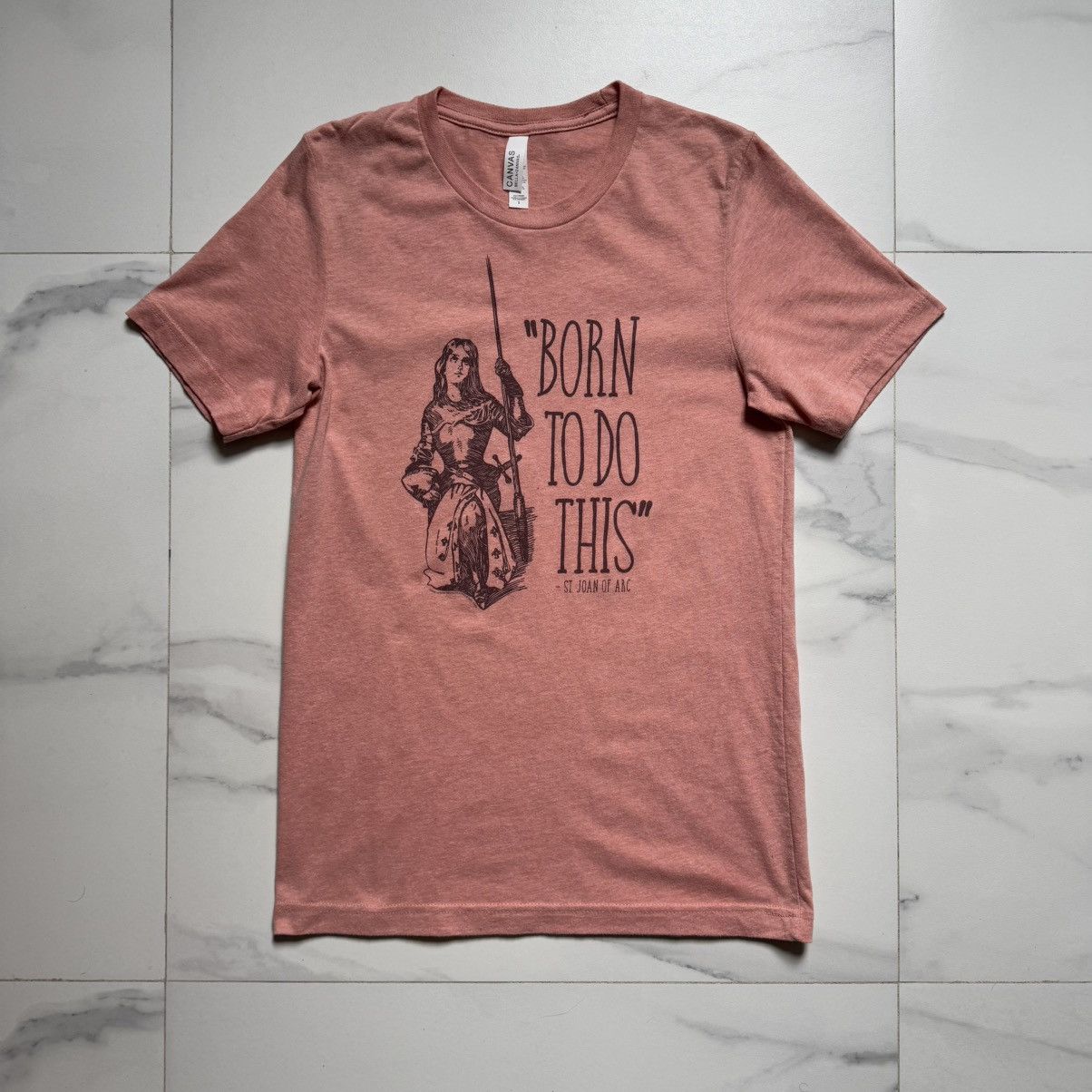 Canvas 2019 Born To Do This St. Joan of Arc Tee Size US S / EU 44-46 / 1 - 2 Thumbnail