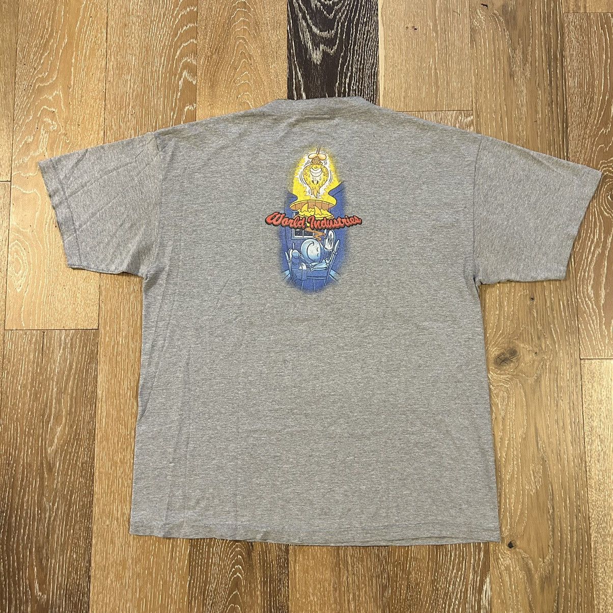 image of Vintage World Industries T-Shirt Flameboy Wet Willy Shirt in Grey, Men's (Size XL)