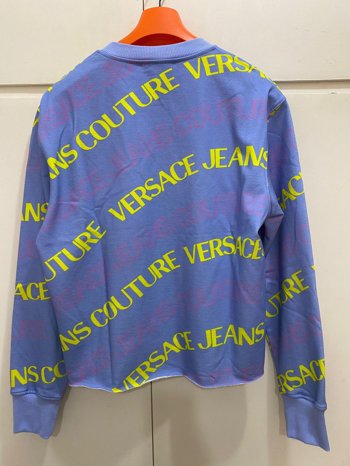 Versace Jeans Couture Versace Jeans Culture Fleece Monogram sweatshirt, M, new . Size US M / EU 48-50 / 2 - 10 Thumbnail