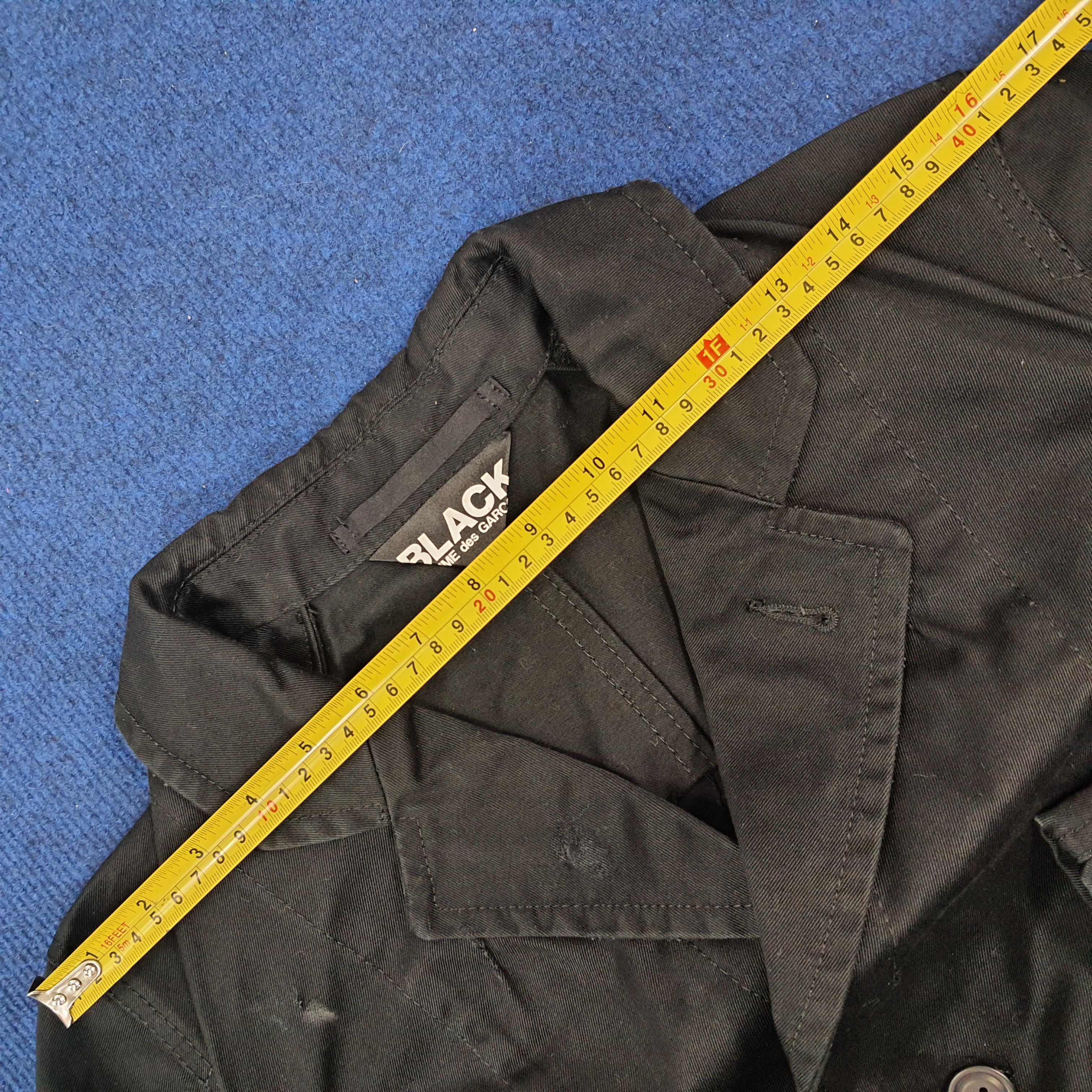 Comme des Garcons Black × Japanese Brand × Vintage Vintage Comme Des Garcons BLACK Japan Tailcoat Jacket Size US XS / EU 42 / 0 - 9 Thumbnail